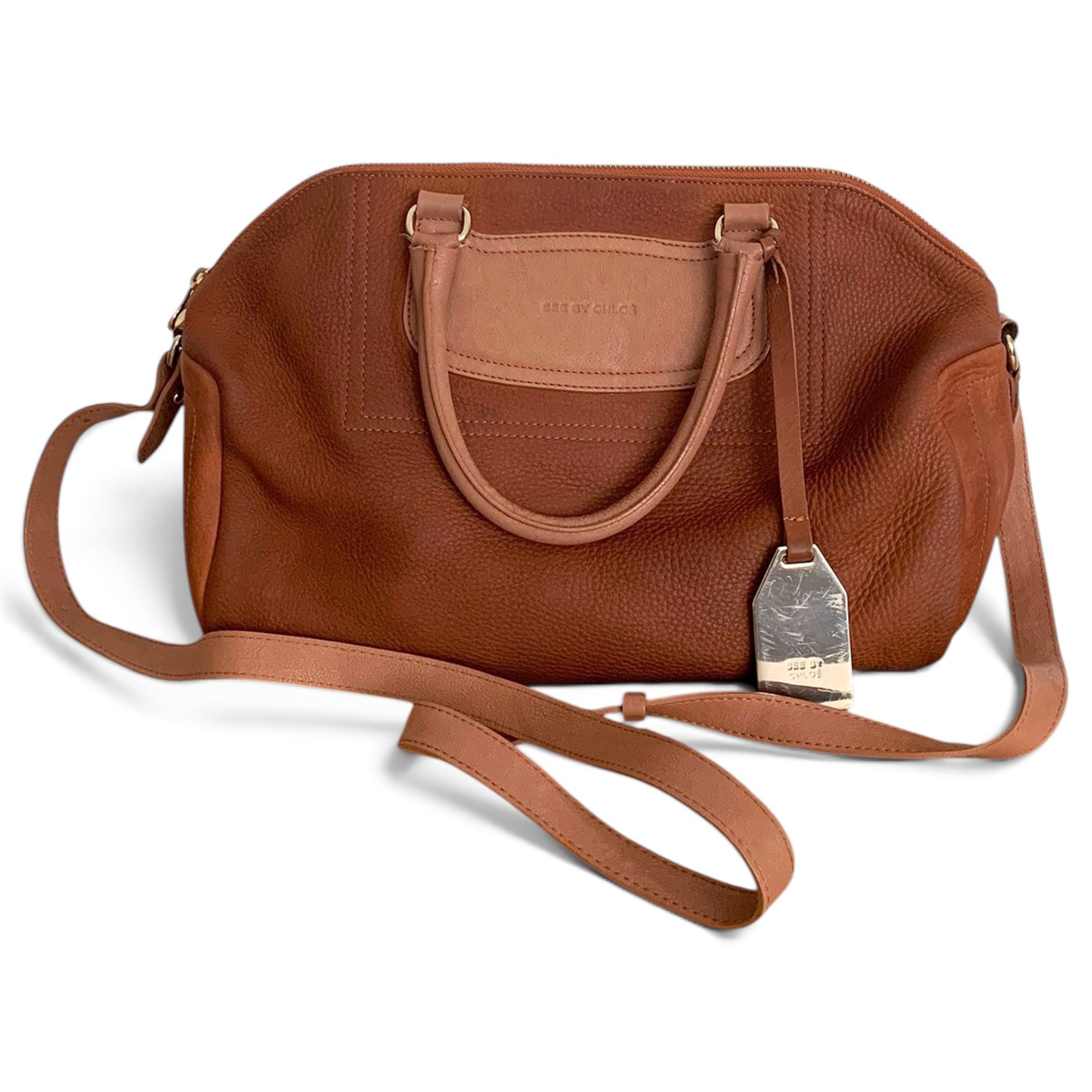 Leather crossbody bag