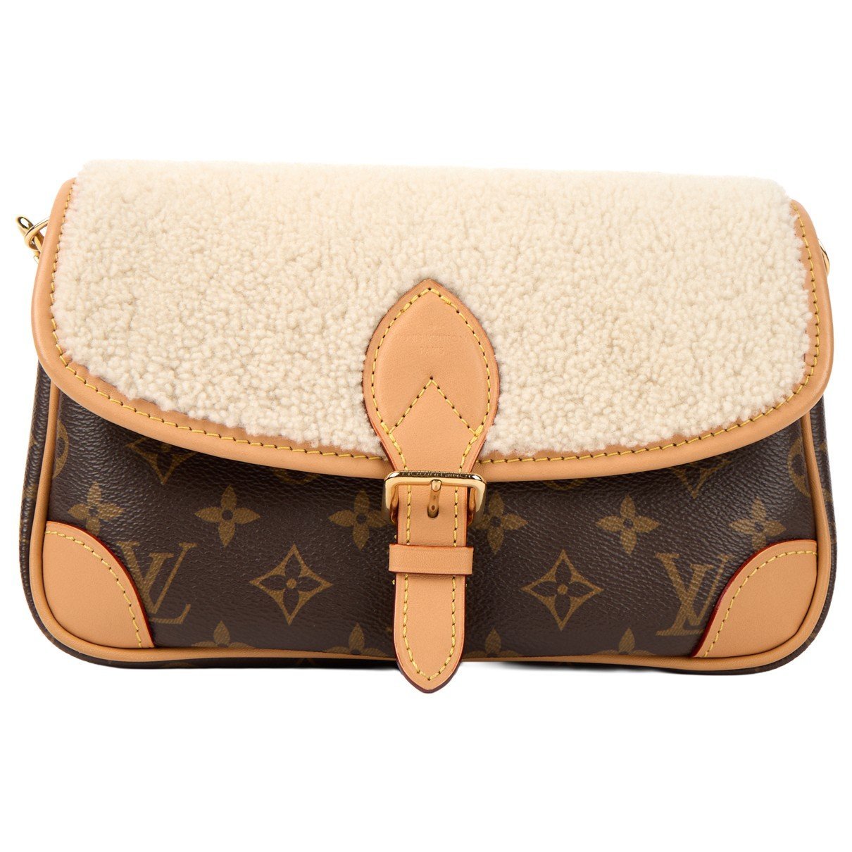 Louis Vuitton Diane cloth handbag