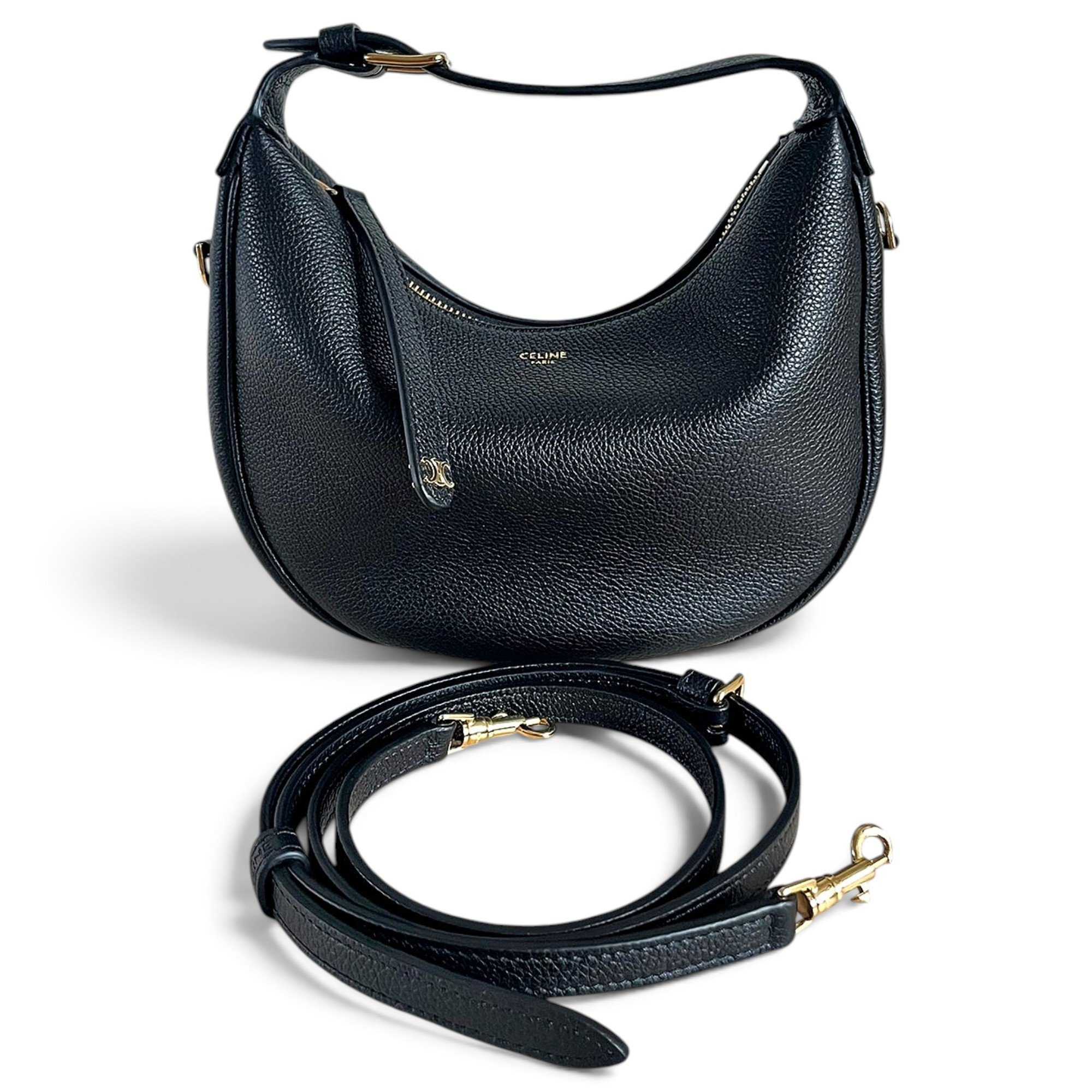 Leather handbag