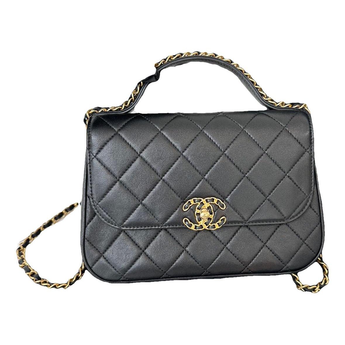 Chanel 19 leather handbag
