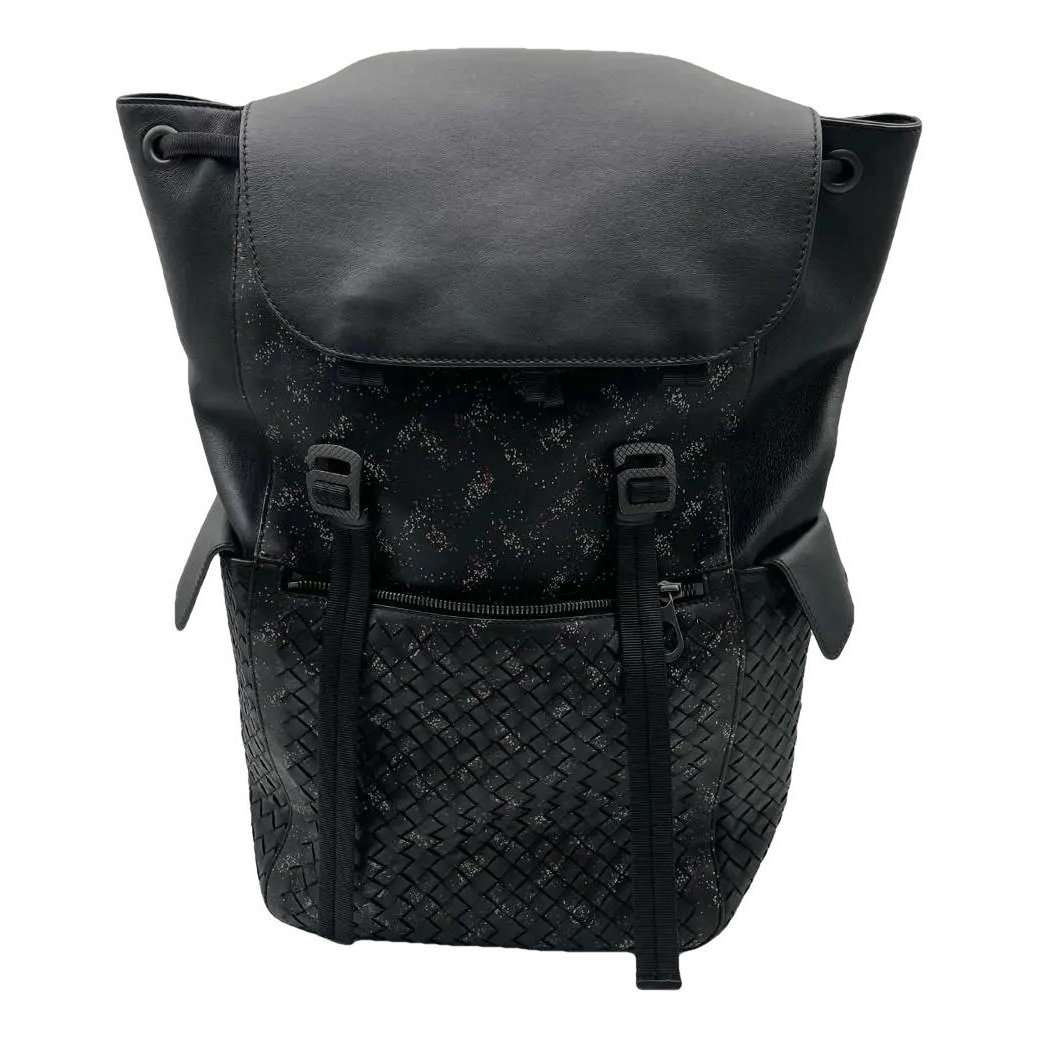 Leather backpack
