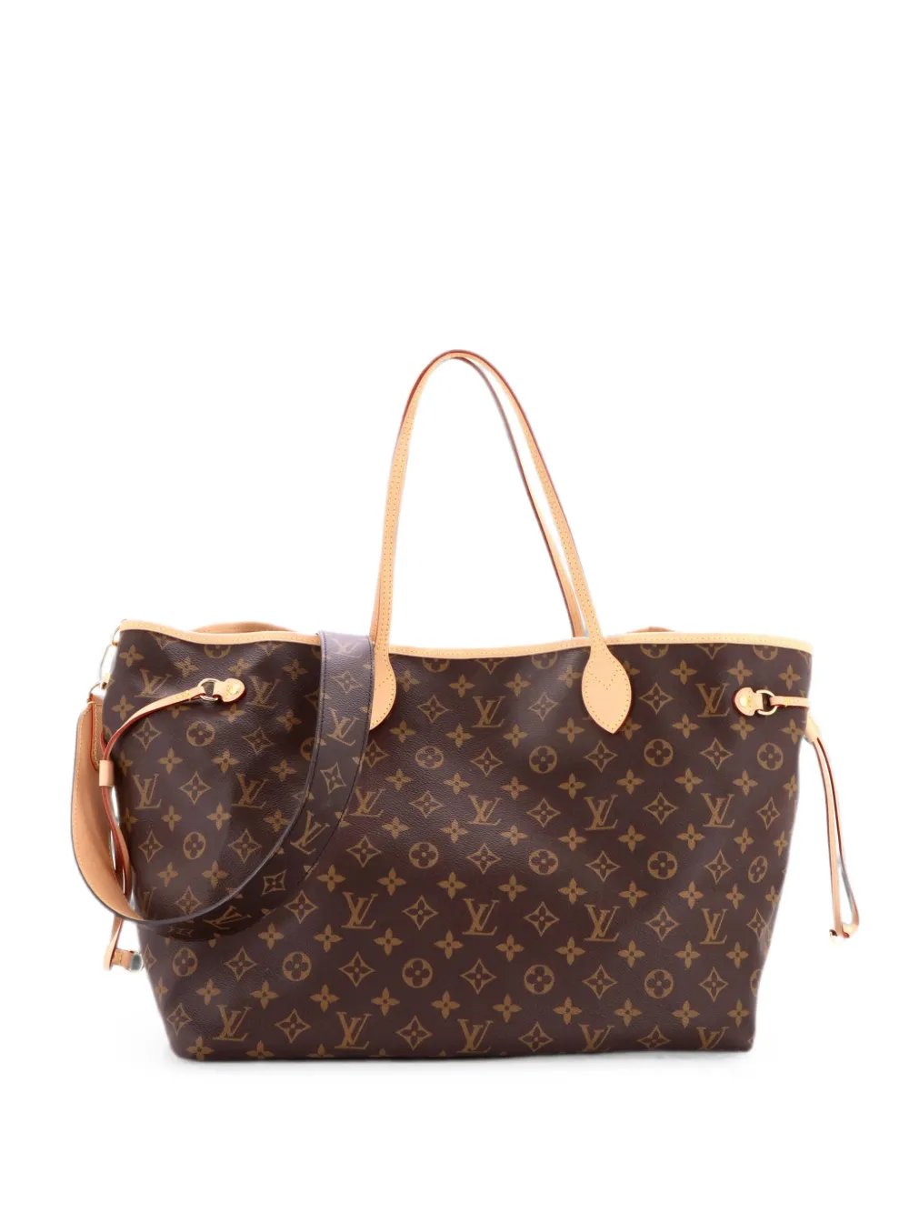 Neverfull Bandouliere Inside Out Monogram Canvas and Stamped canvas GM tote bag