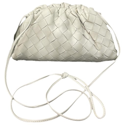 Pouch leather handbag