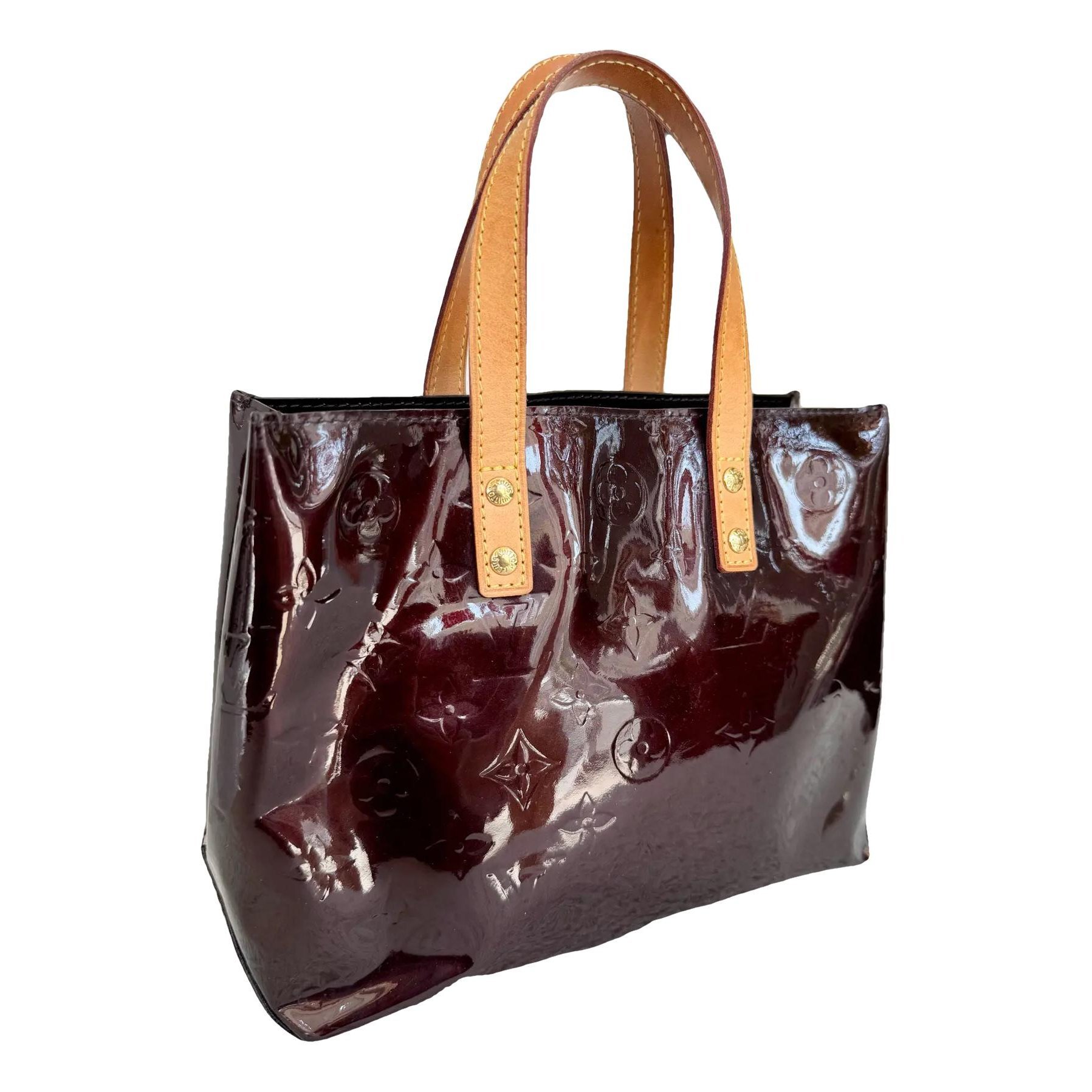 Wilshire patent leather handbag