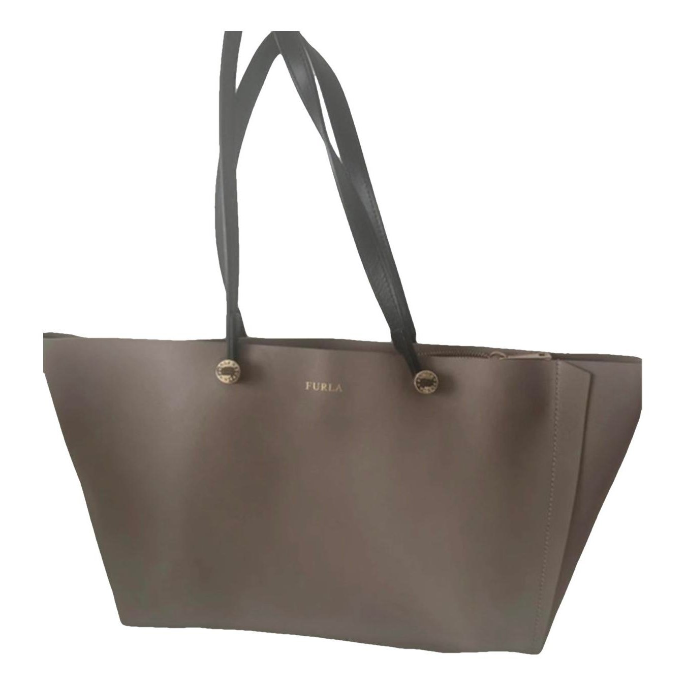 Leather tote