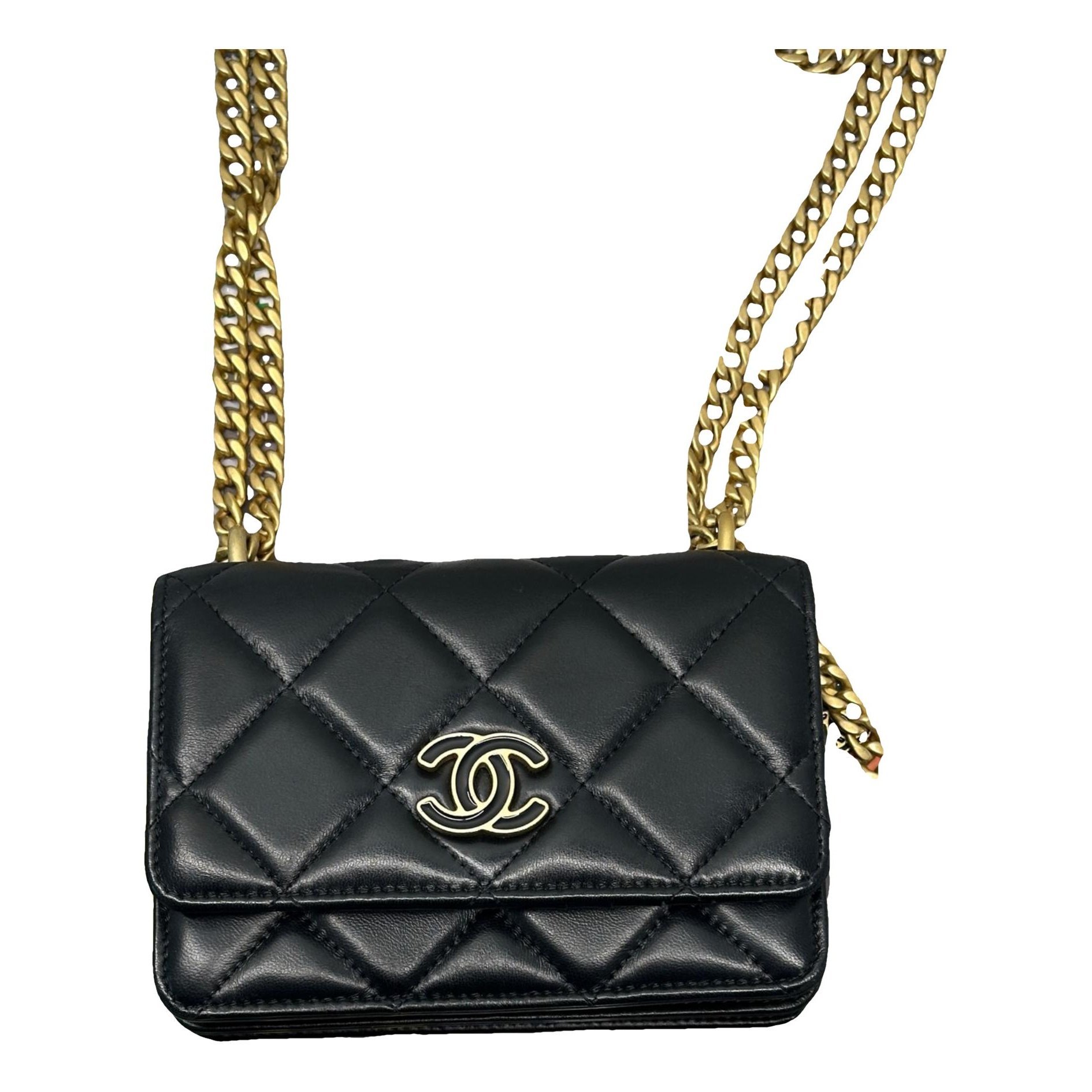 Coco Luxe leather handbag