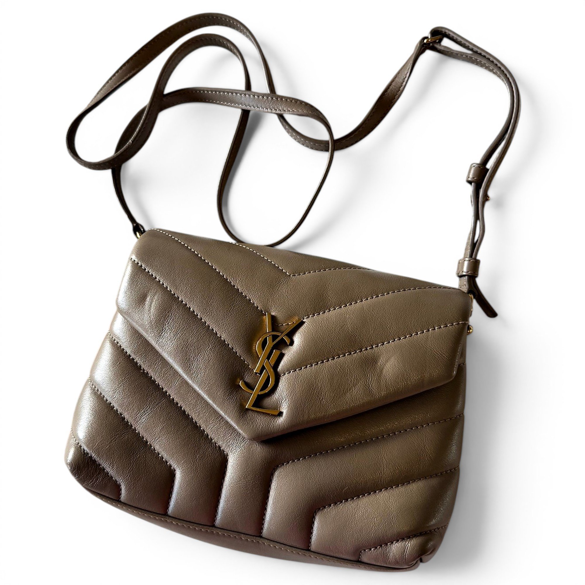 Leather crossbody bag