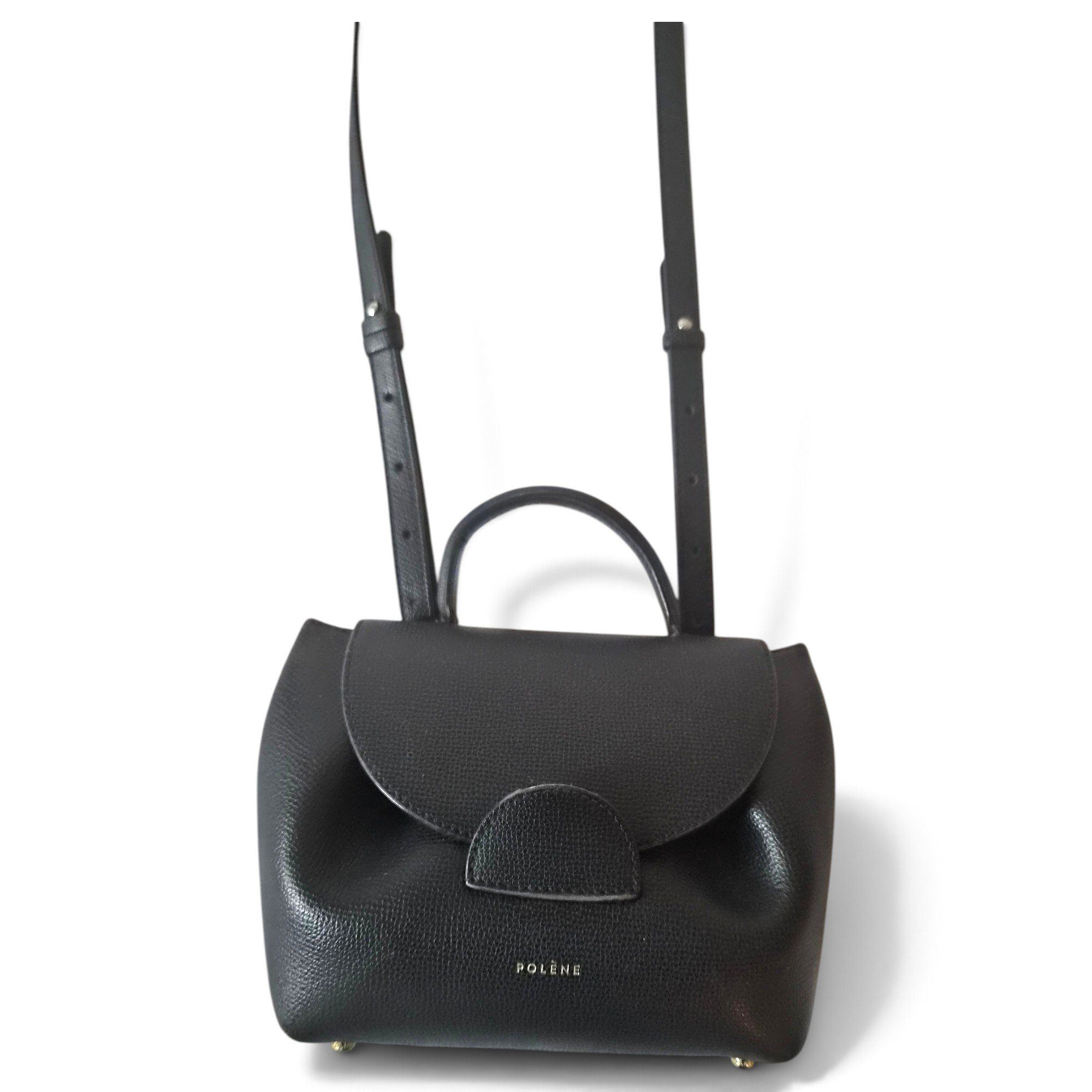 Numéro un nano leather backpack