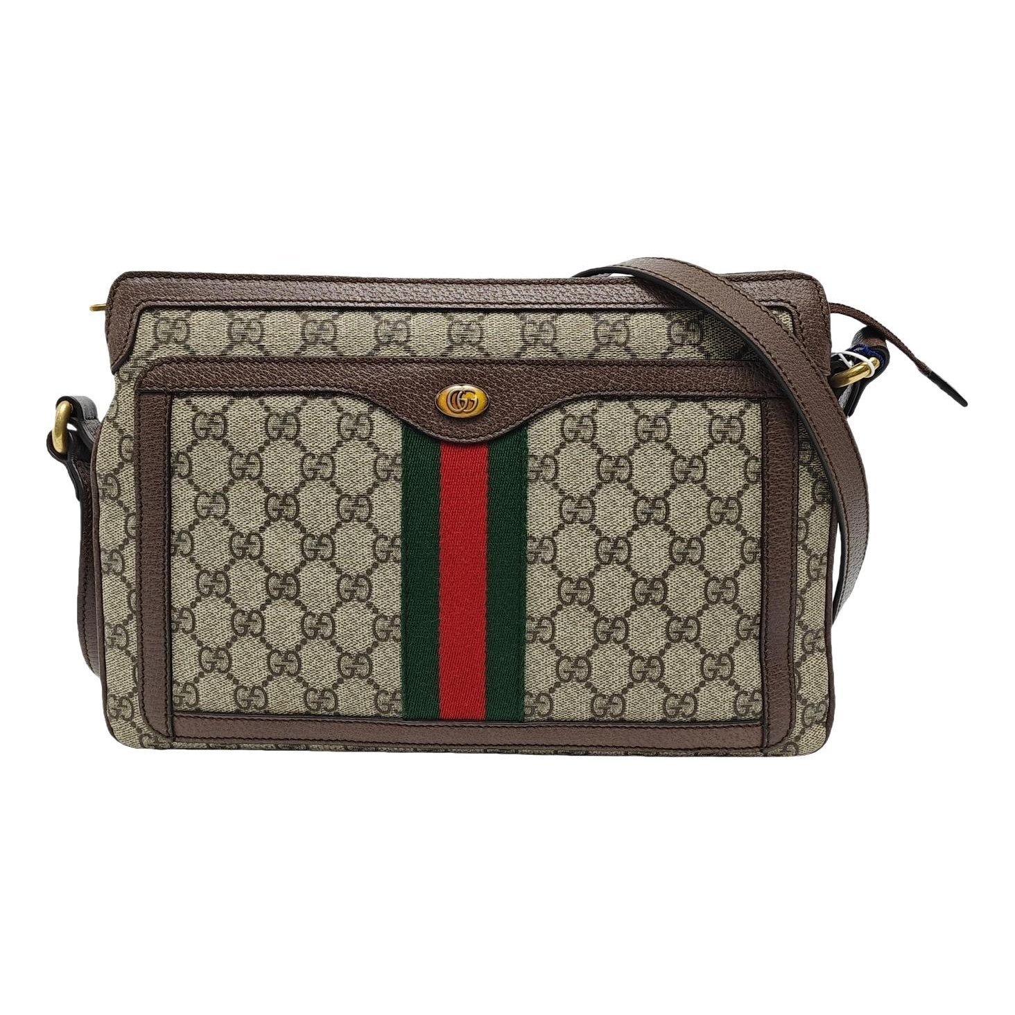 Ophidia leather handbag