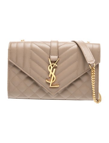 Signature Monogram Triquilt Envelope