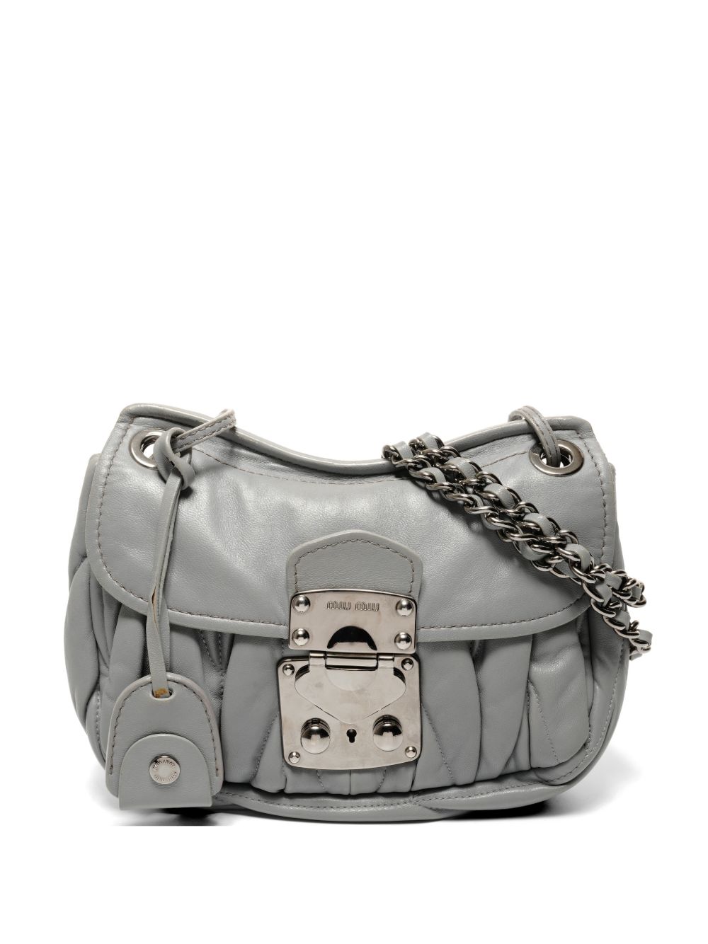 Miu Miu 2000-2010s logo-detail shoulder bag