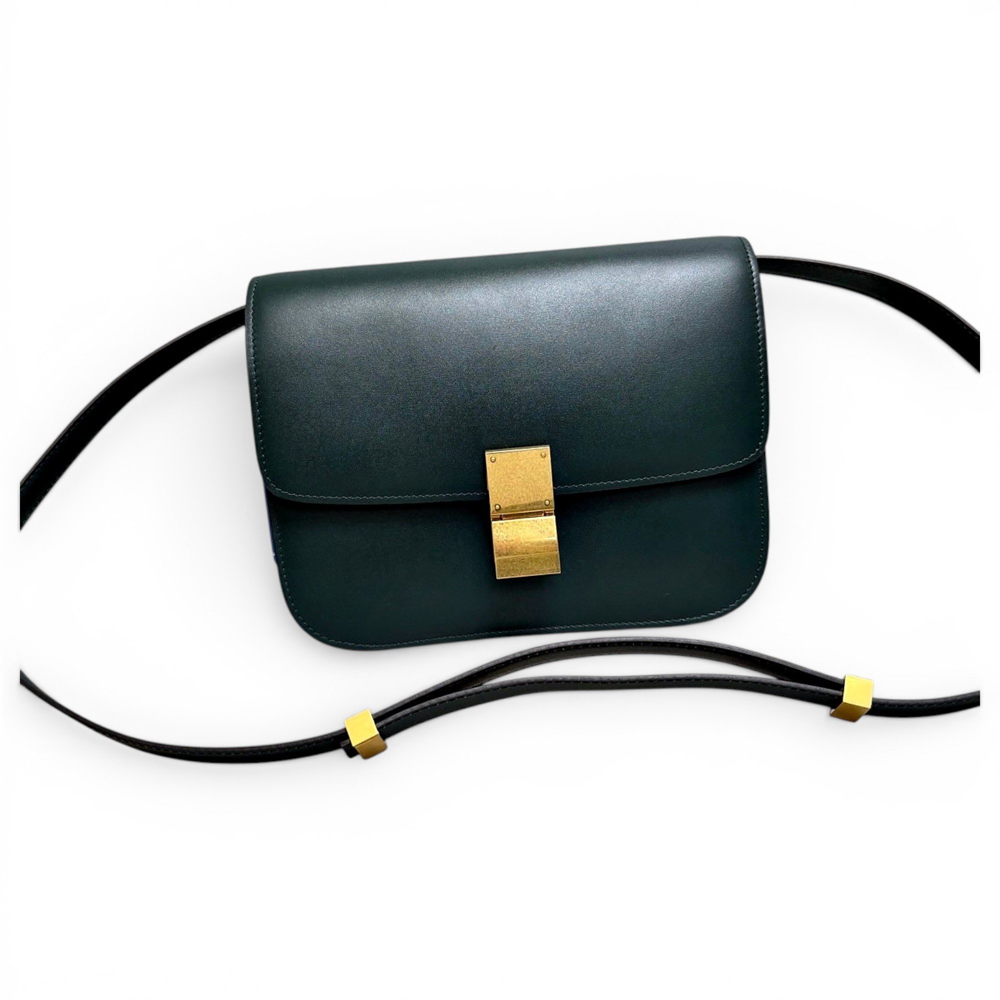 Classic leather handbag