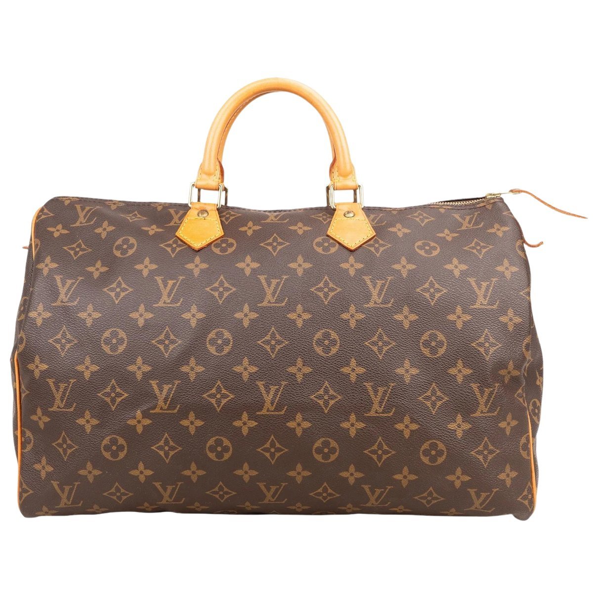 Speedy leather handbag