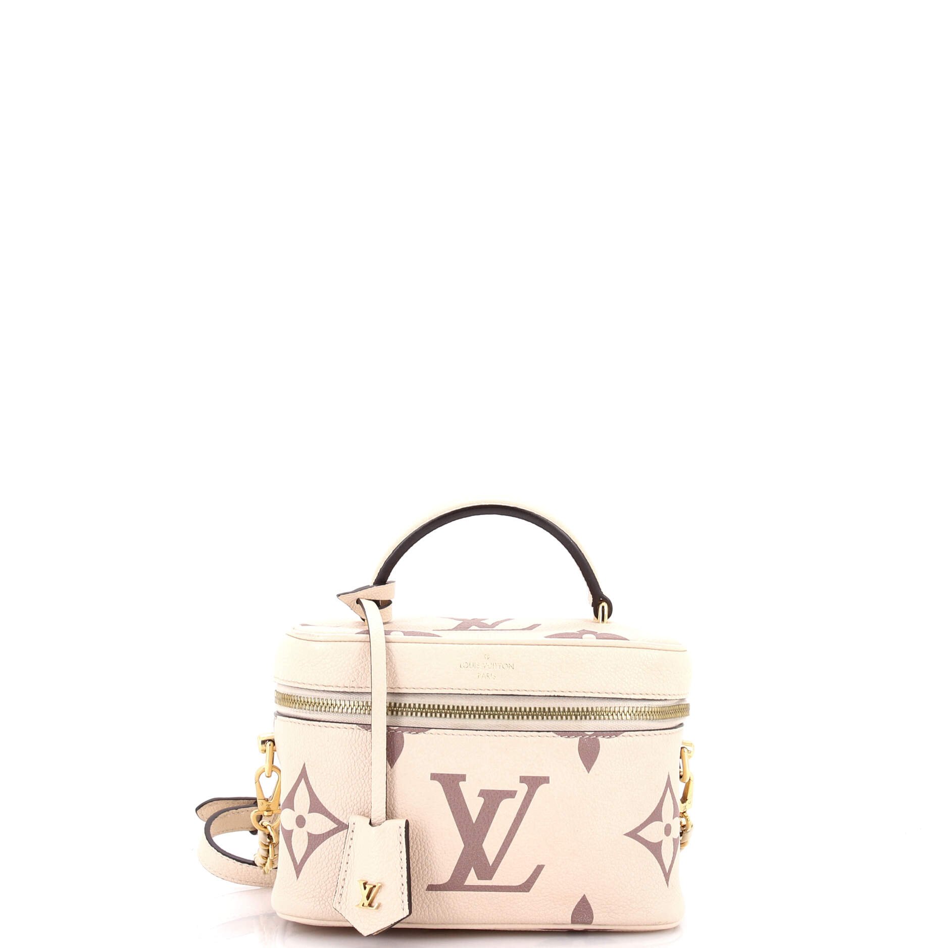 Vanity Handbag Bicolor Monogram Empreinte Giant PM