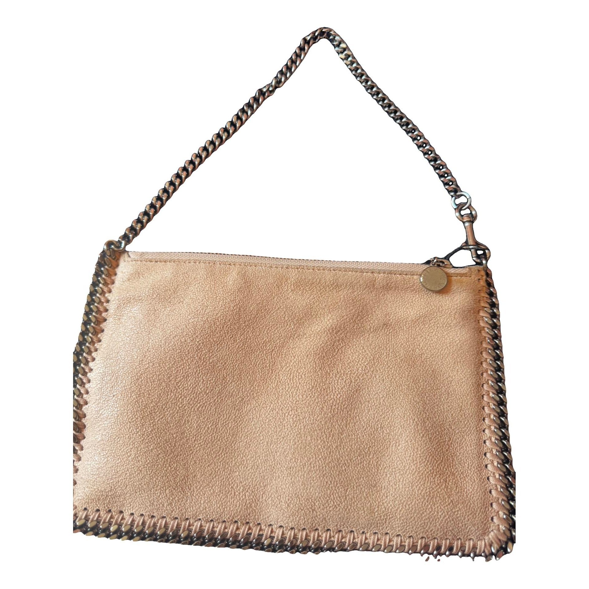 Falabella cloth clutch bag