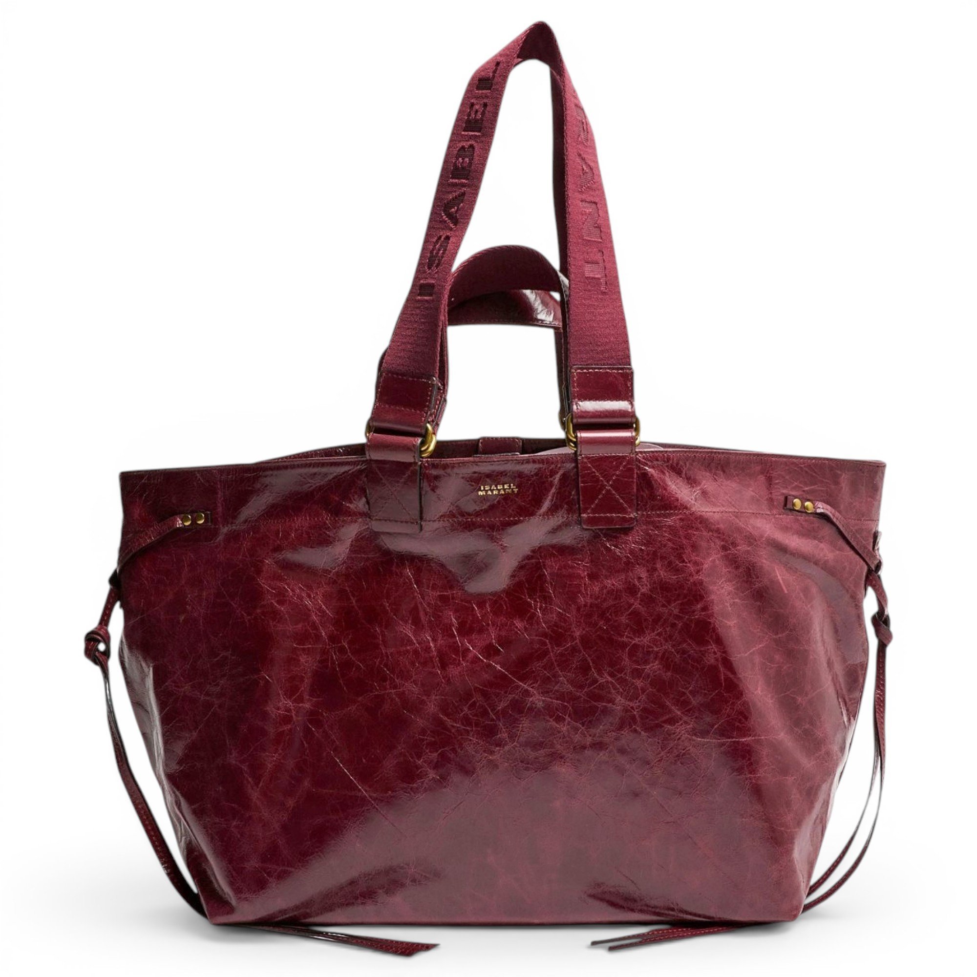 Leather tote