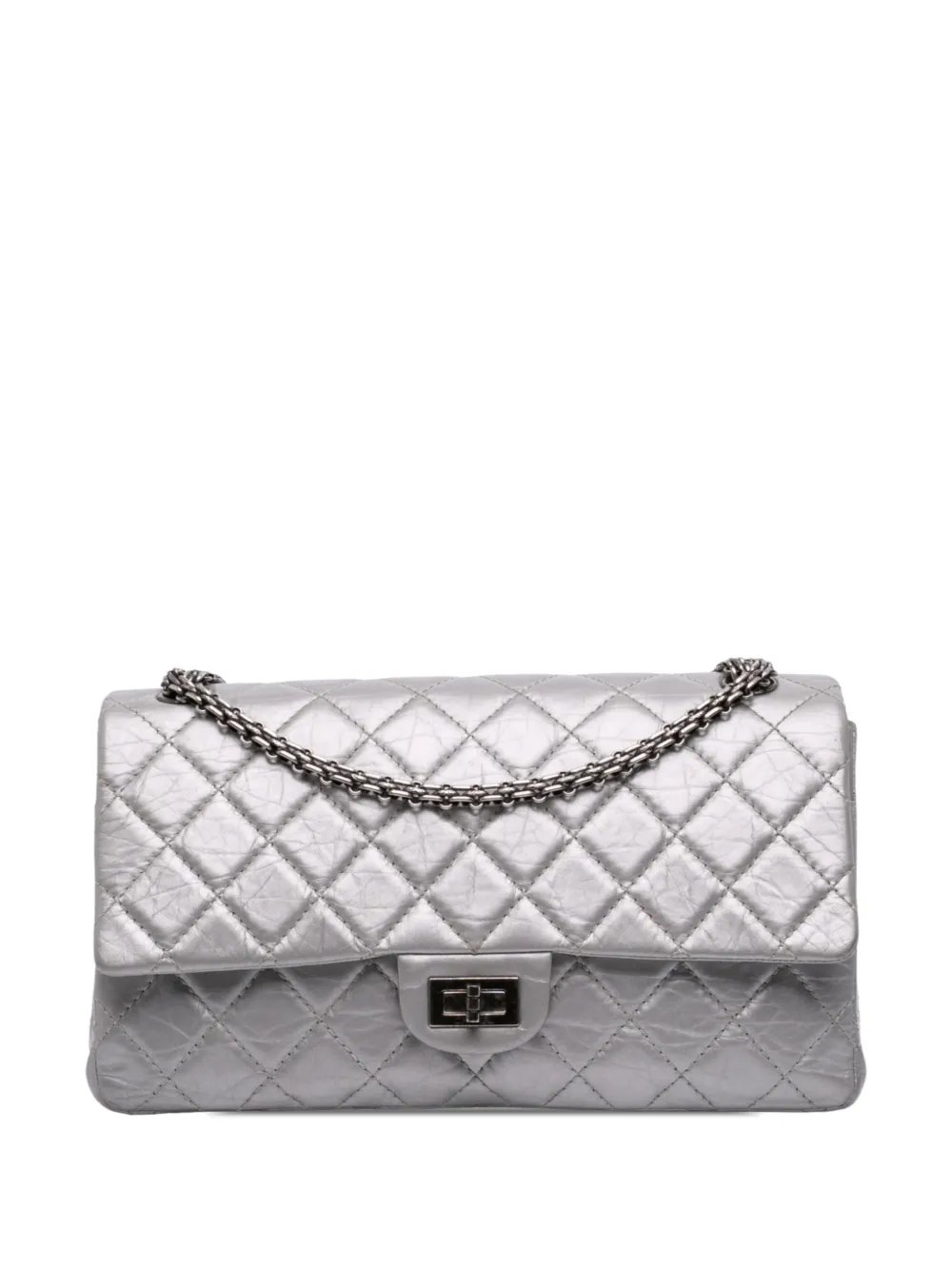 2011 Quilted Aged Calfskin Reissue 2.55 Double Compartment Single Flap 226 shoulder bag