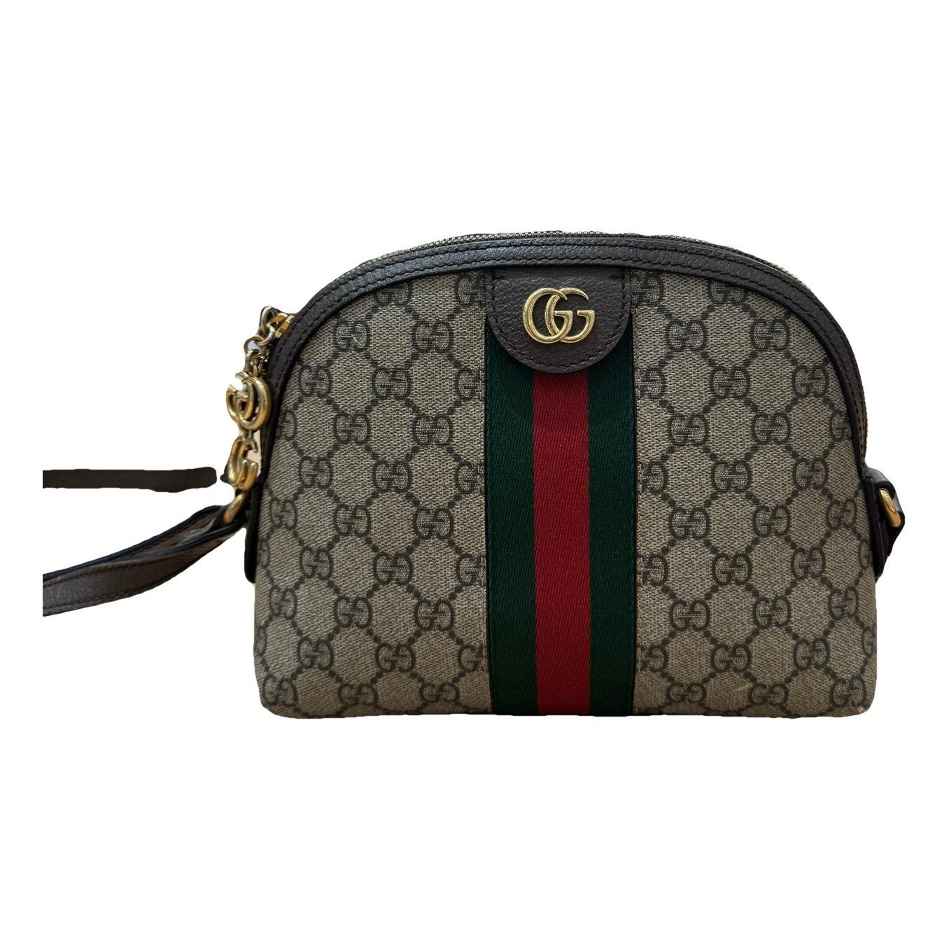 Ophidia Dome leather handbag