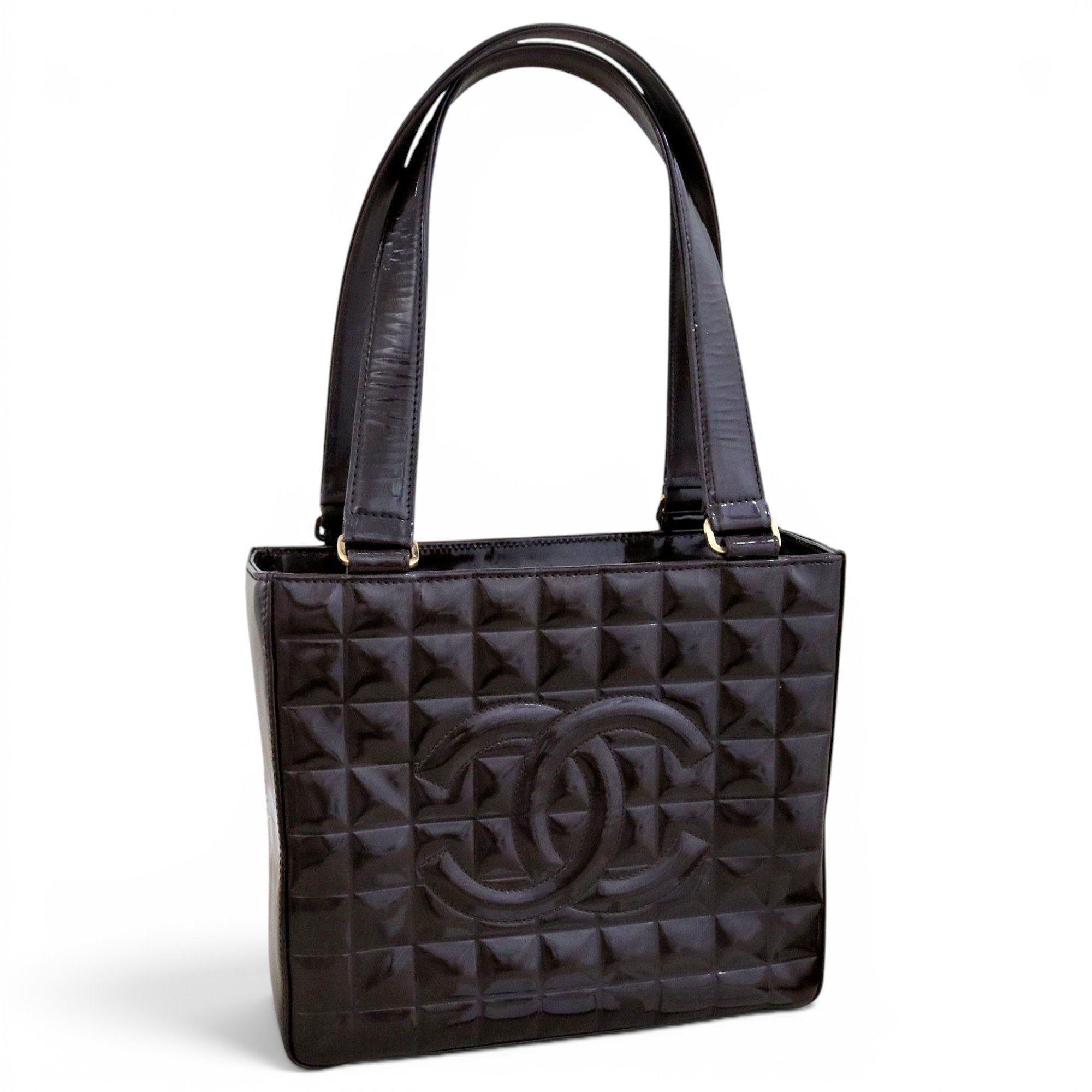 Leather tote