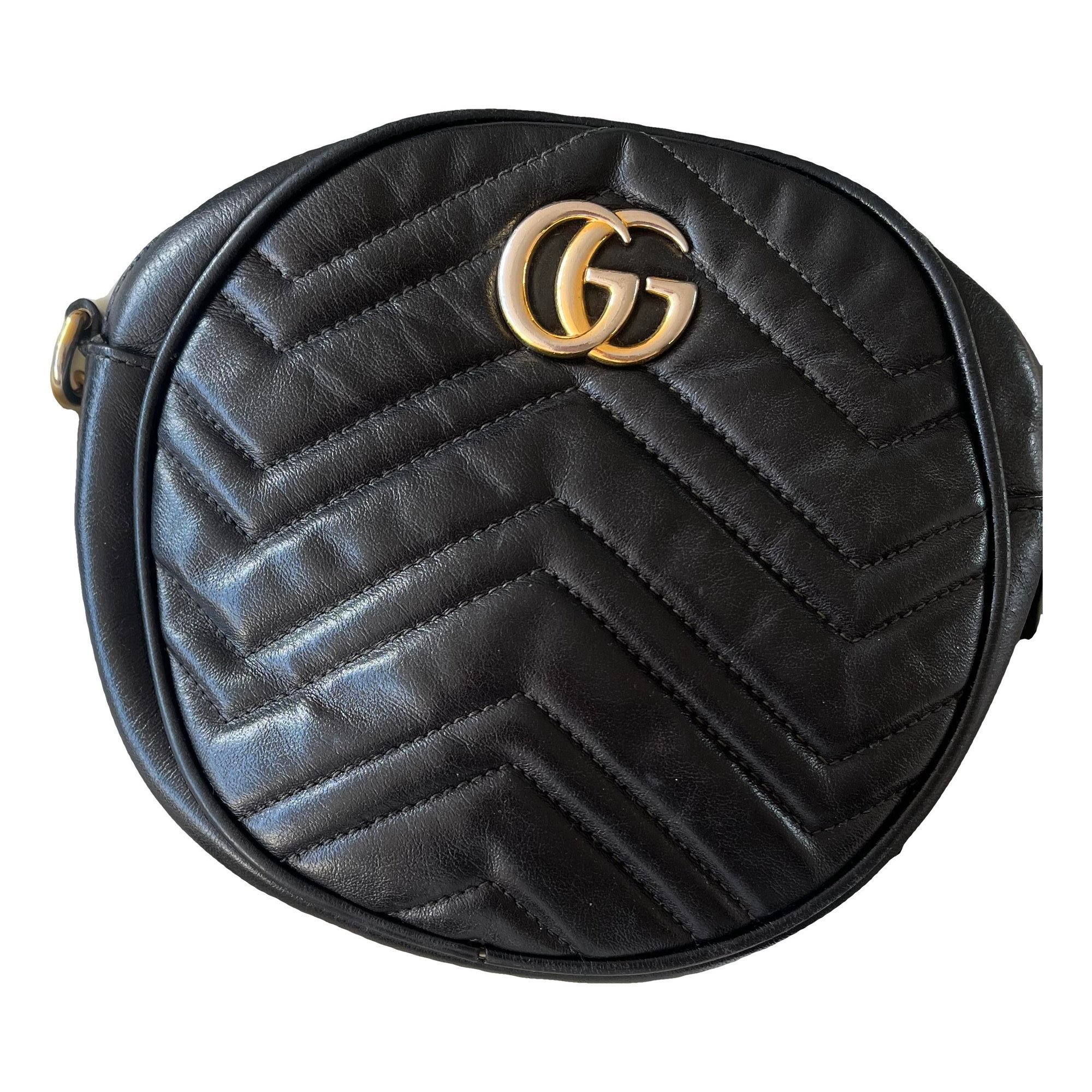 GG Marmont Circle leather crossbody bag