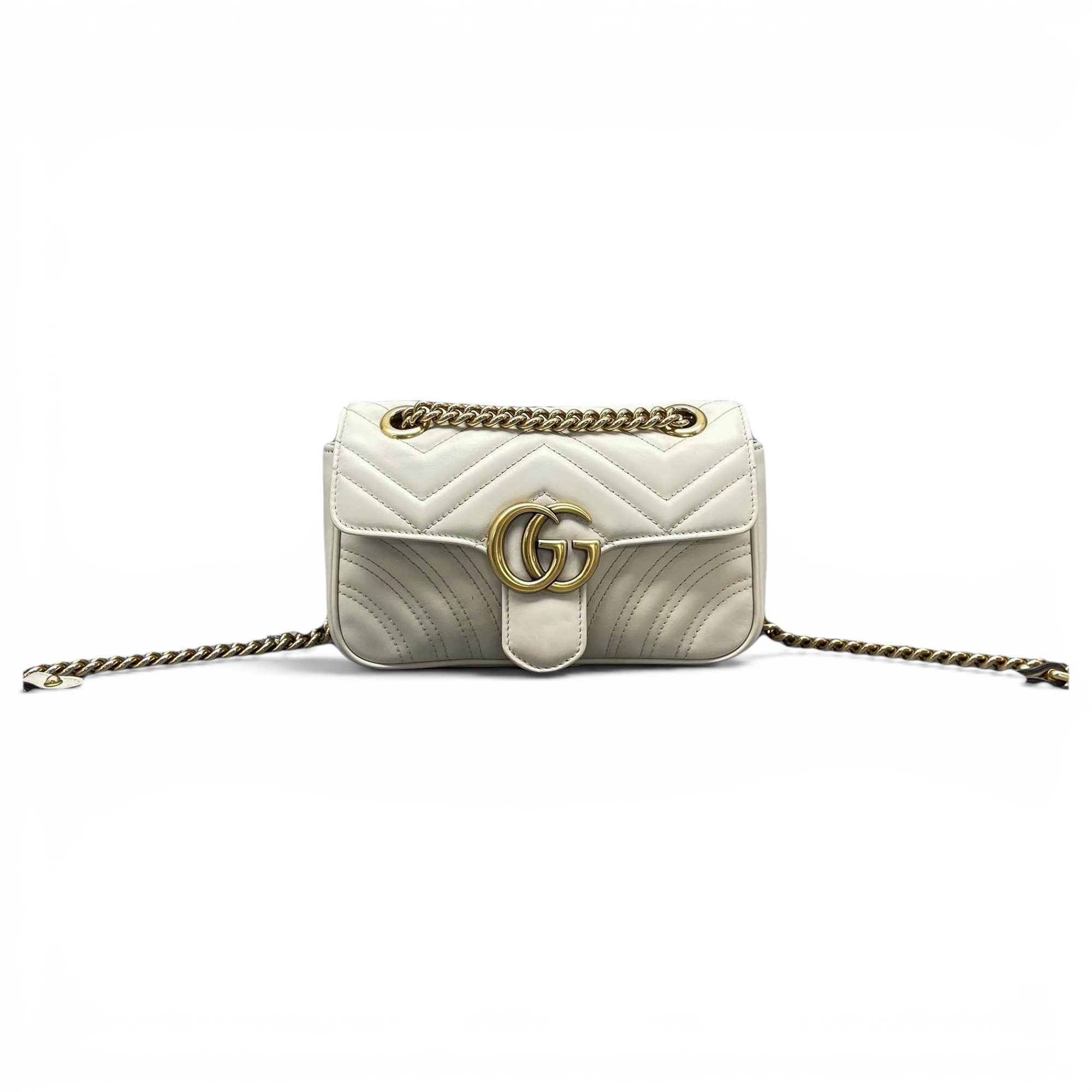 GG Marmont Flap leather handbag