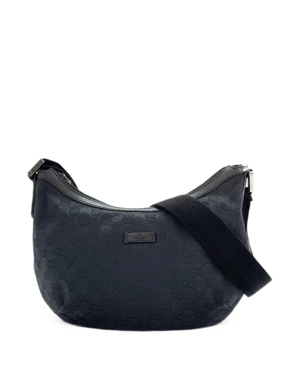 2000s GG canvas shoulder bag
