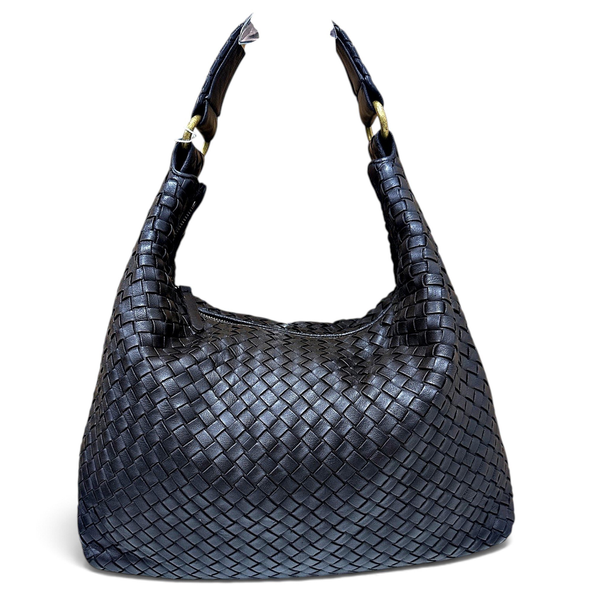 Leather handbag