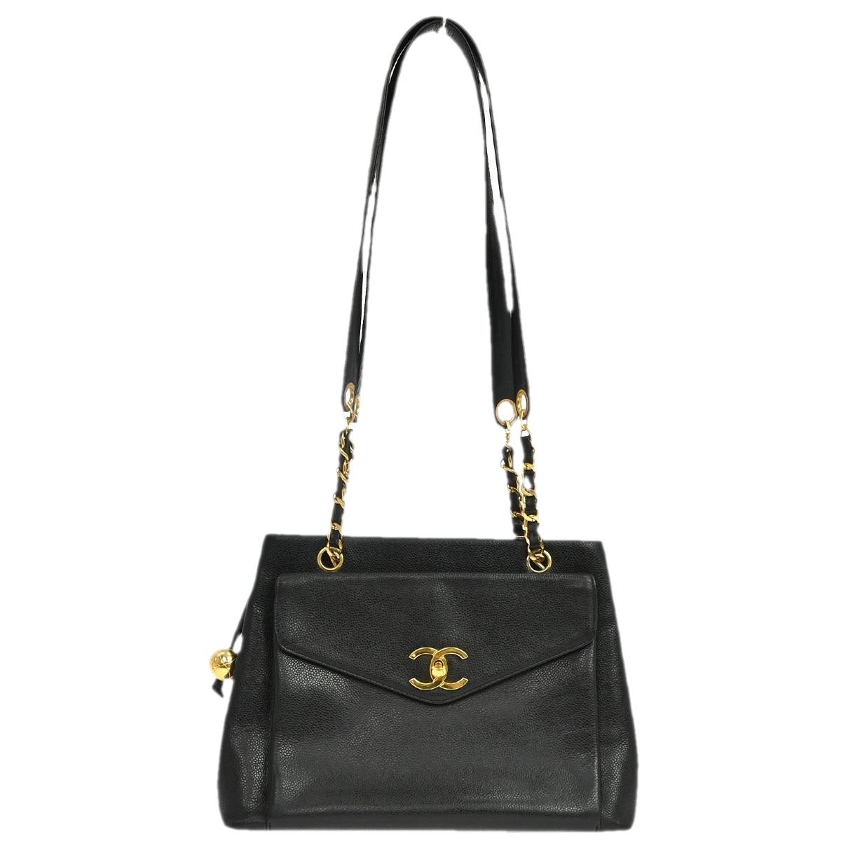 Leather tote