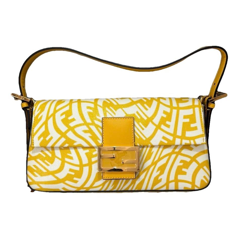 Baguette vinyl handbag