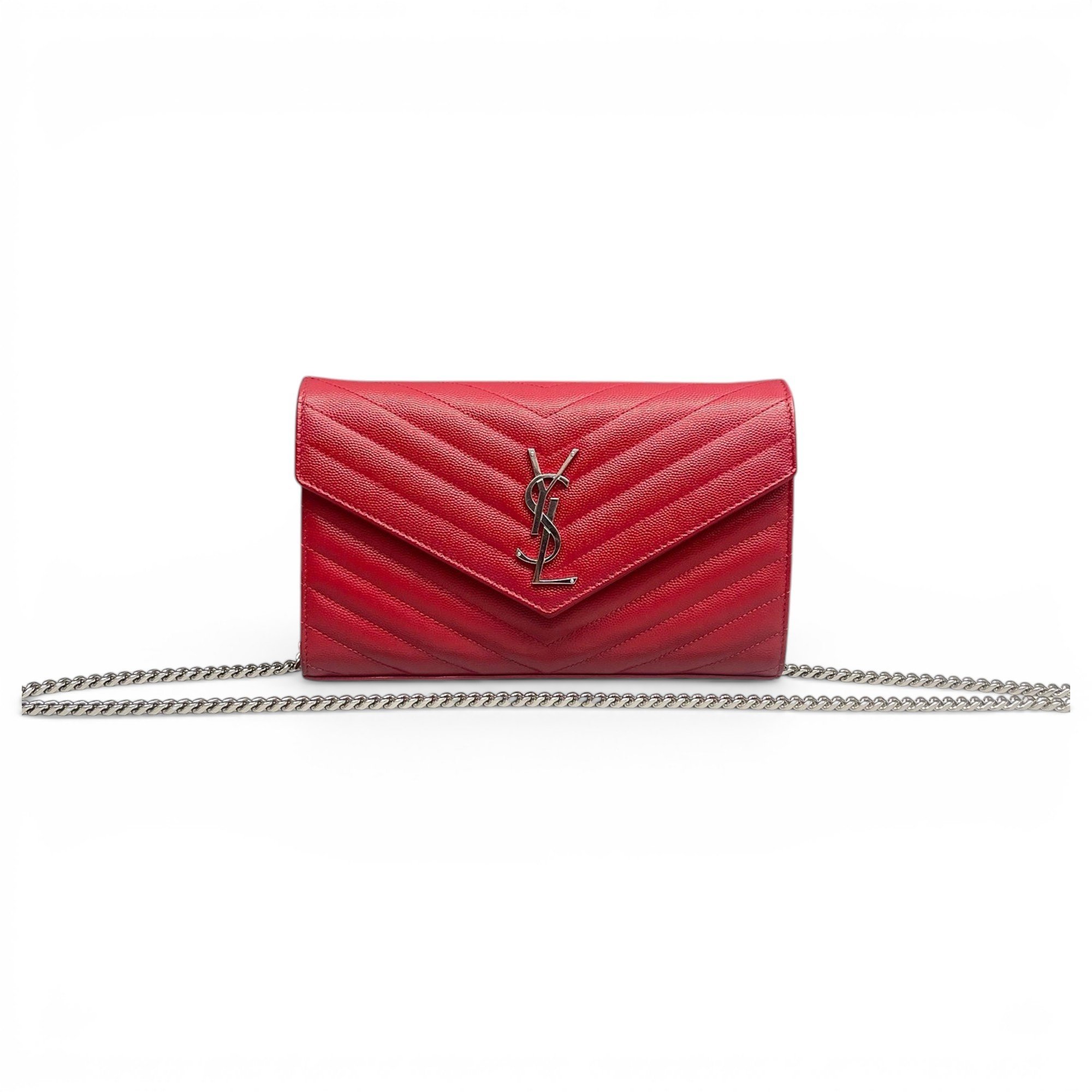Portefeuille enveloppe leather handbag