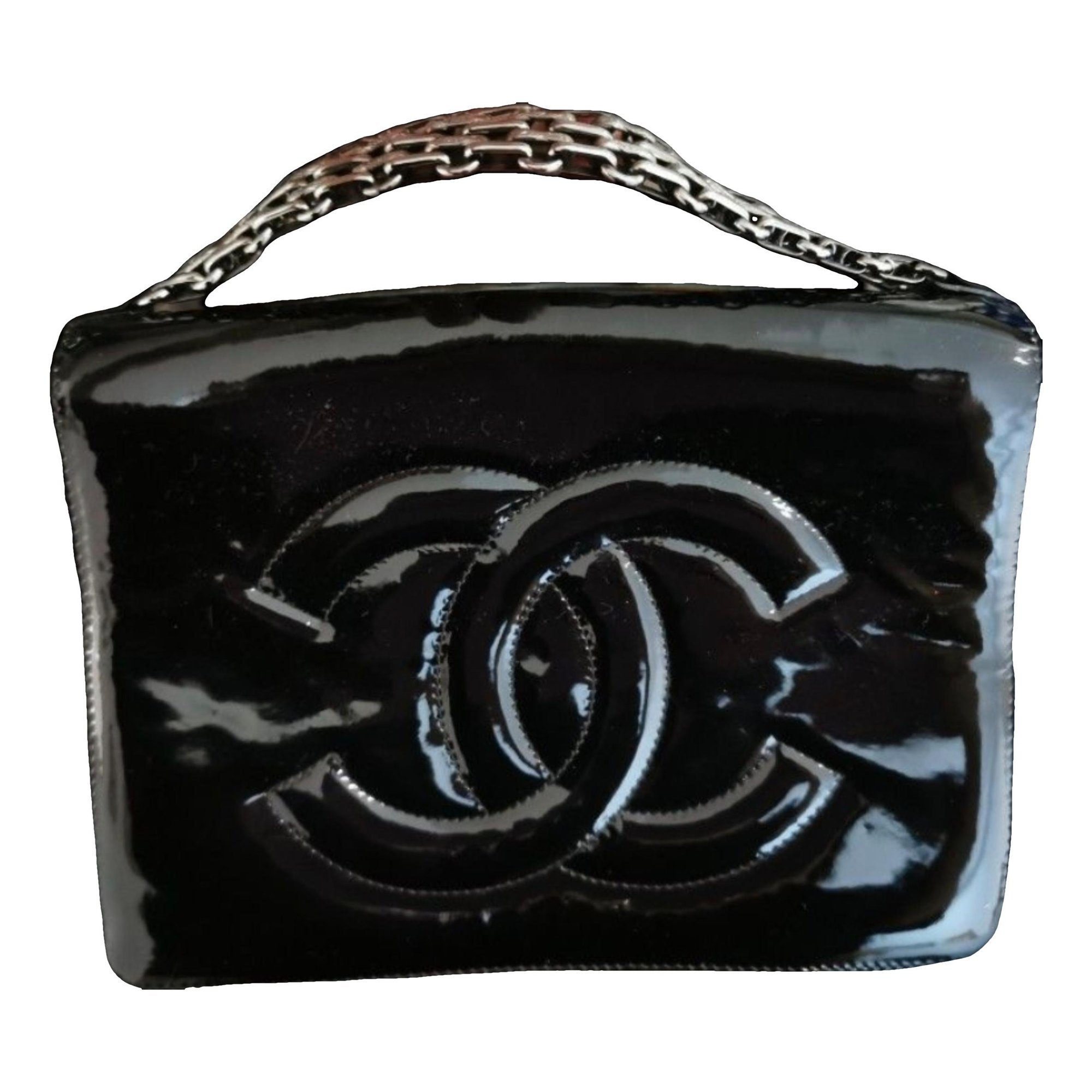 Patent leather mini bag