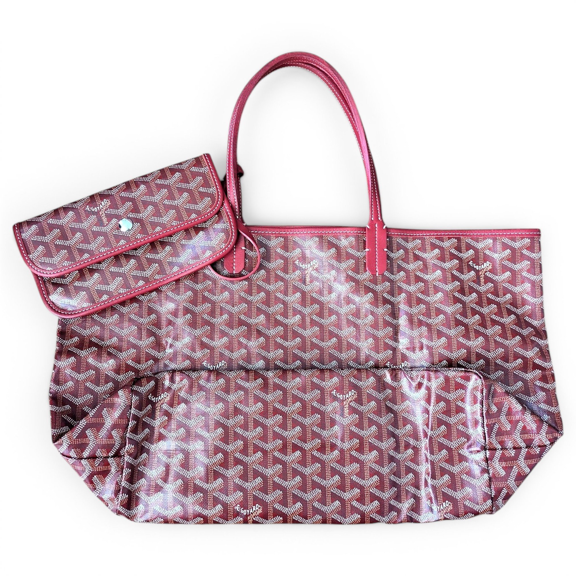 Goyard Saint-Louis cloth tote