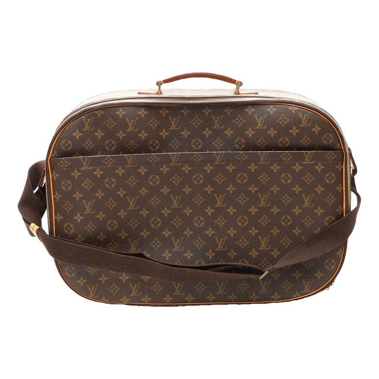 Leather travel bag