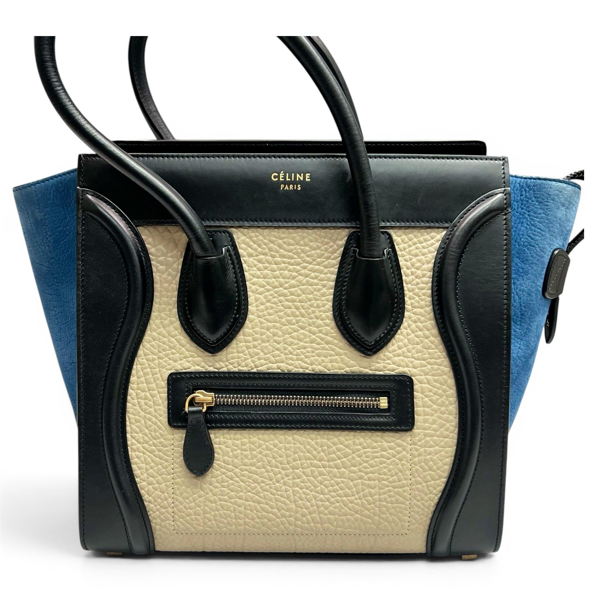 Luggage leather handbag