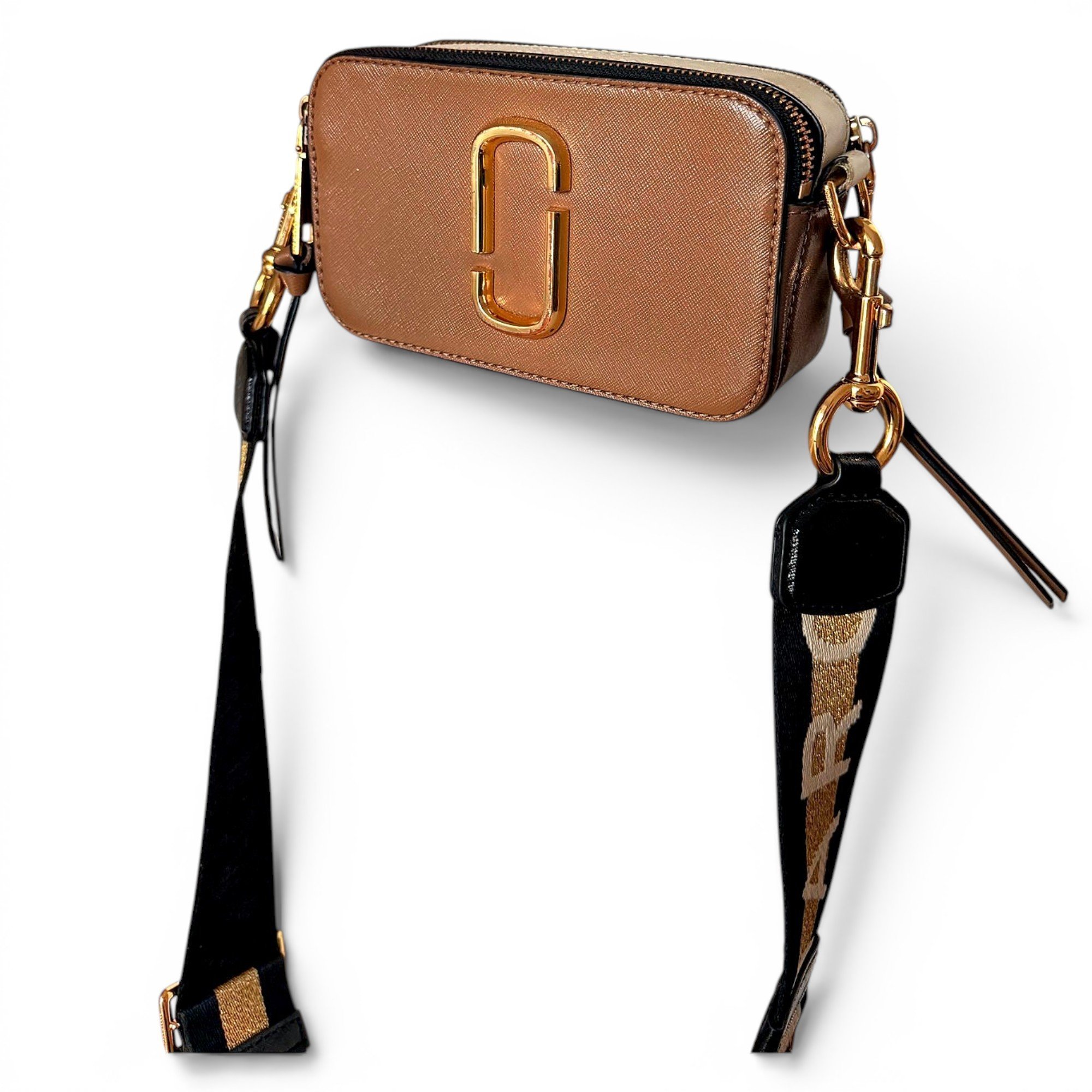Snapshot leather crossbody bag