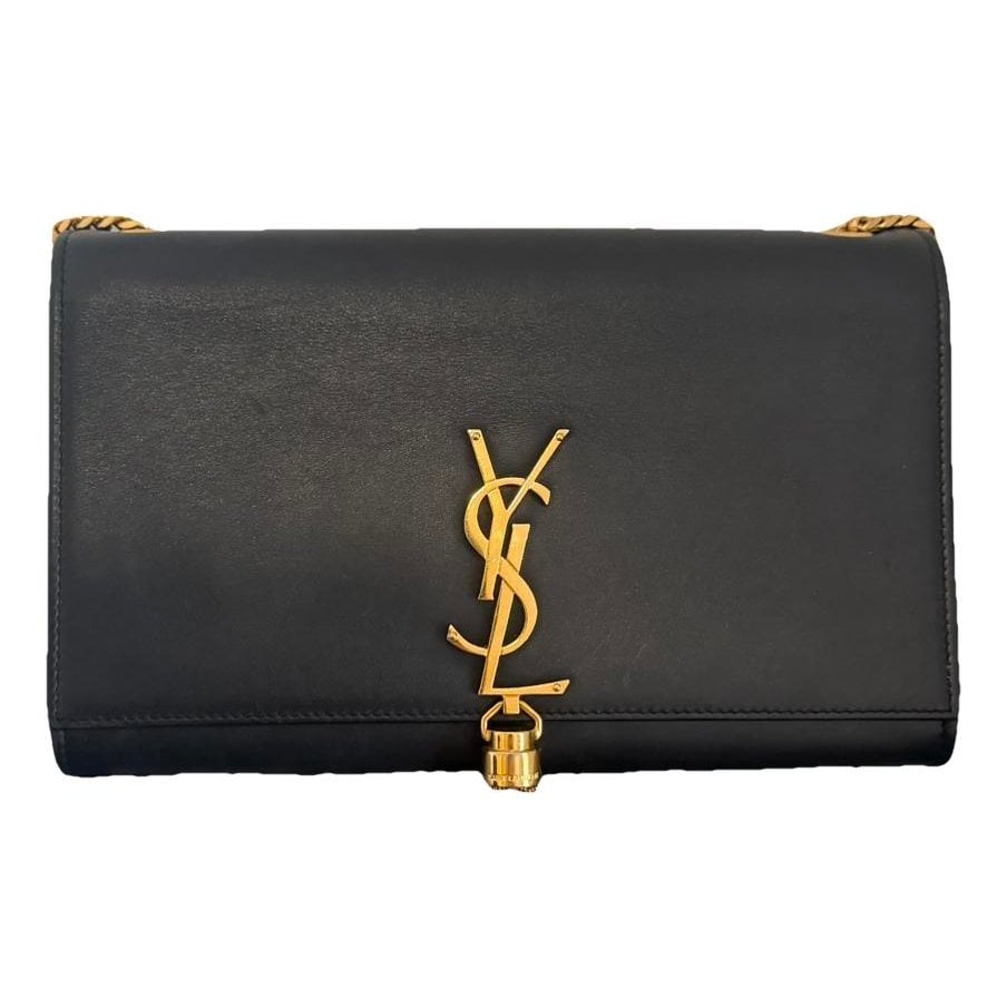 Pompom Kate leather crossbody bag