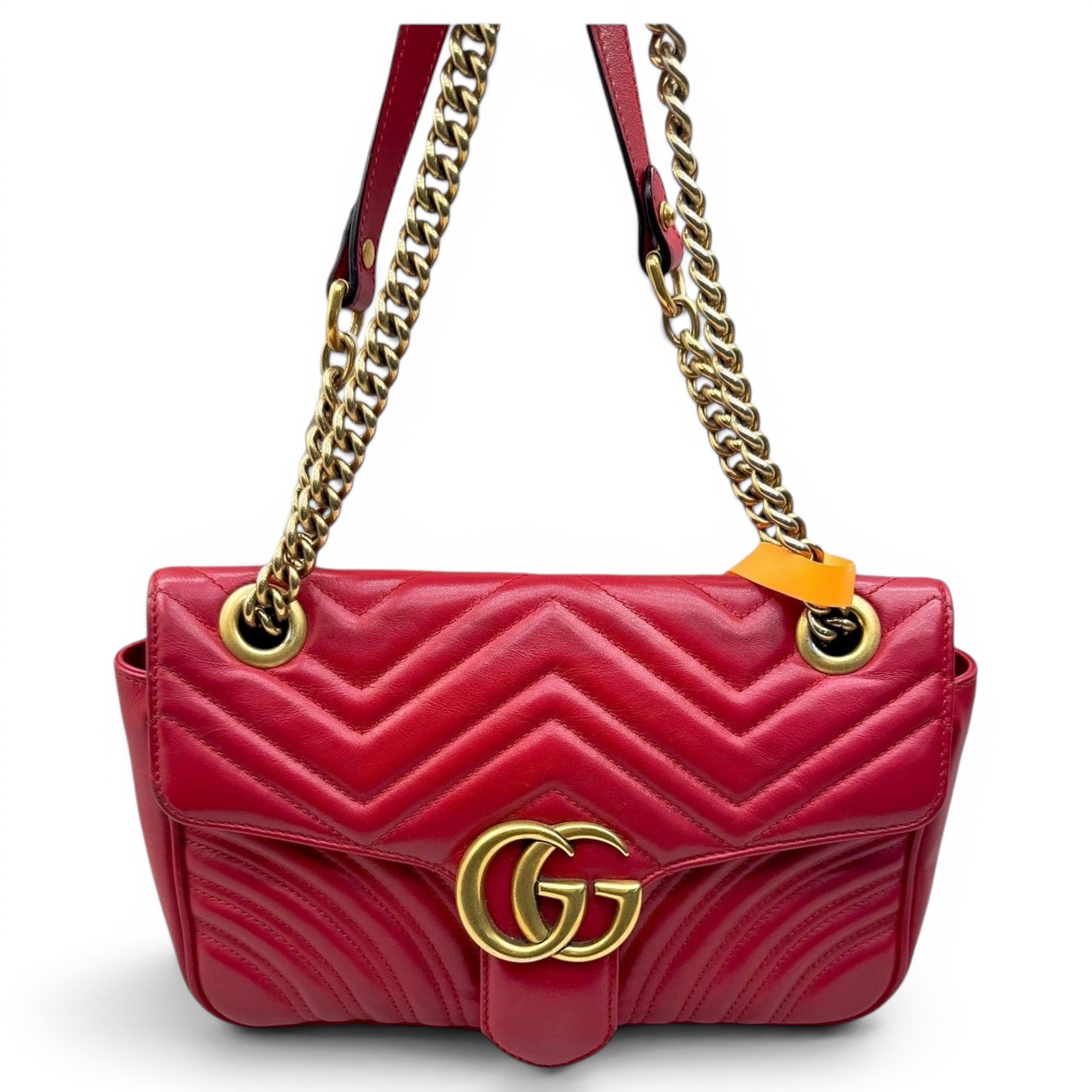 GG Marmont Flap leather handbag