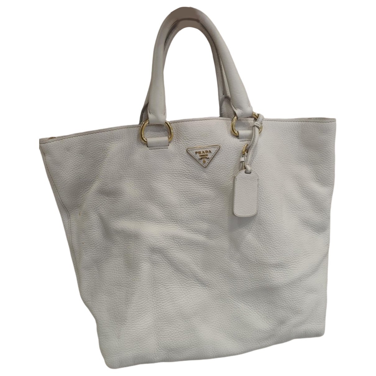 Leather tote