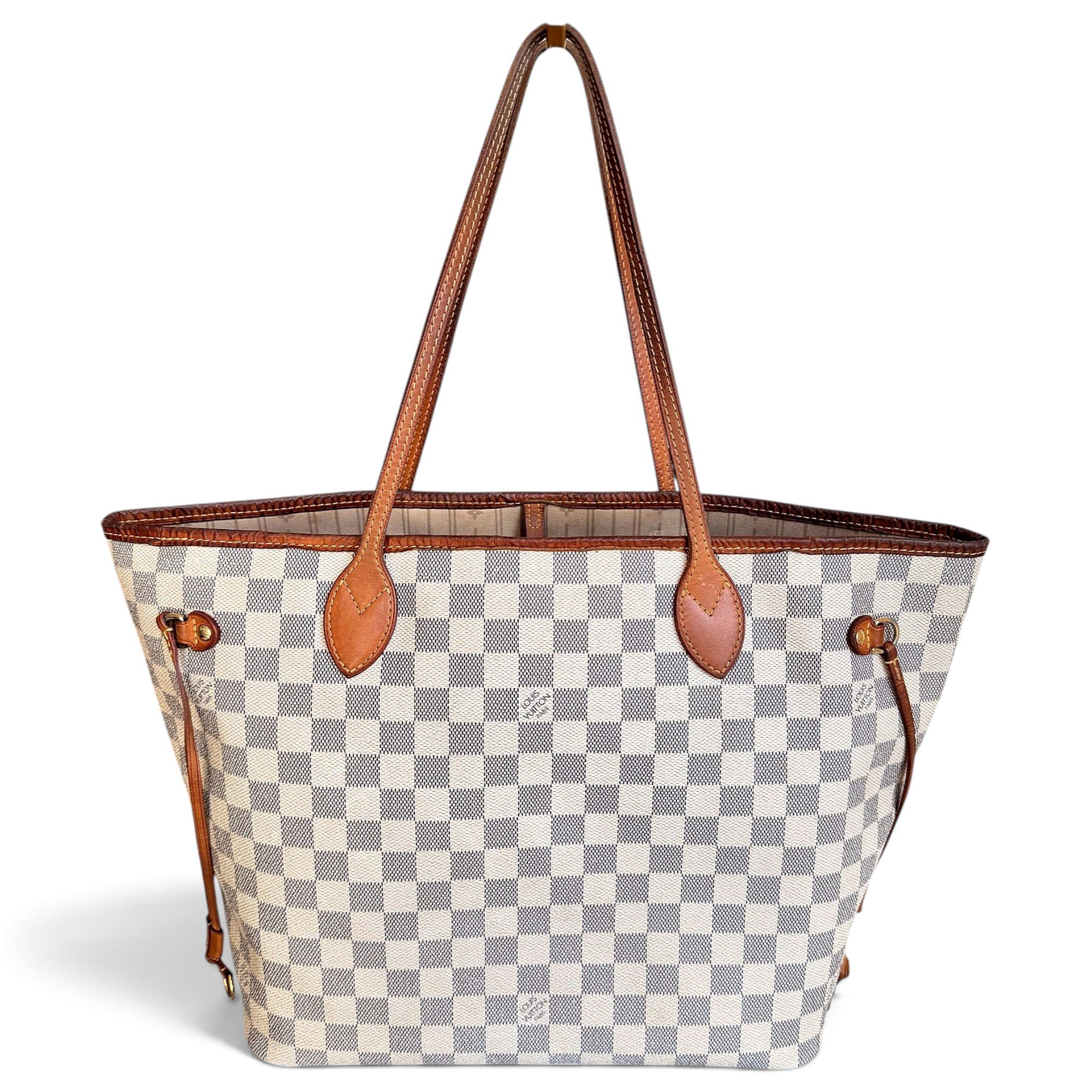 Neverfull leather tote