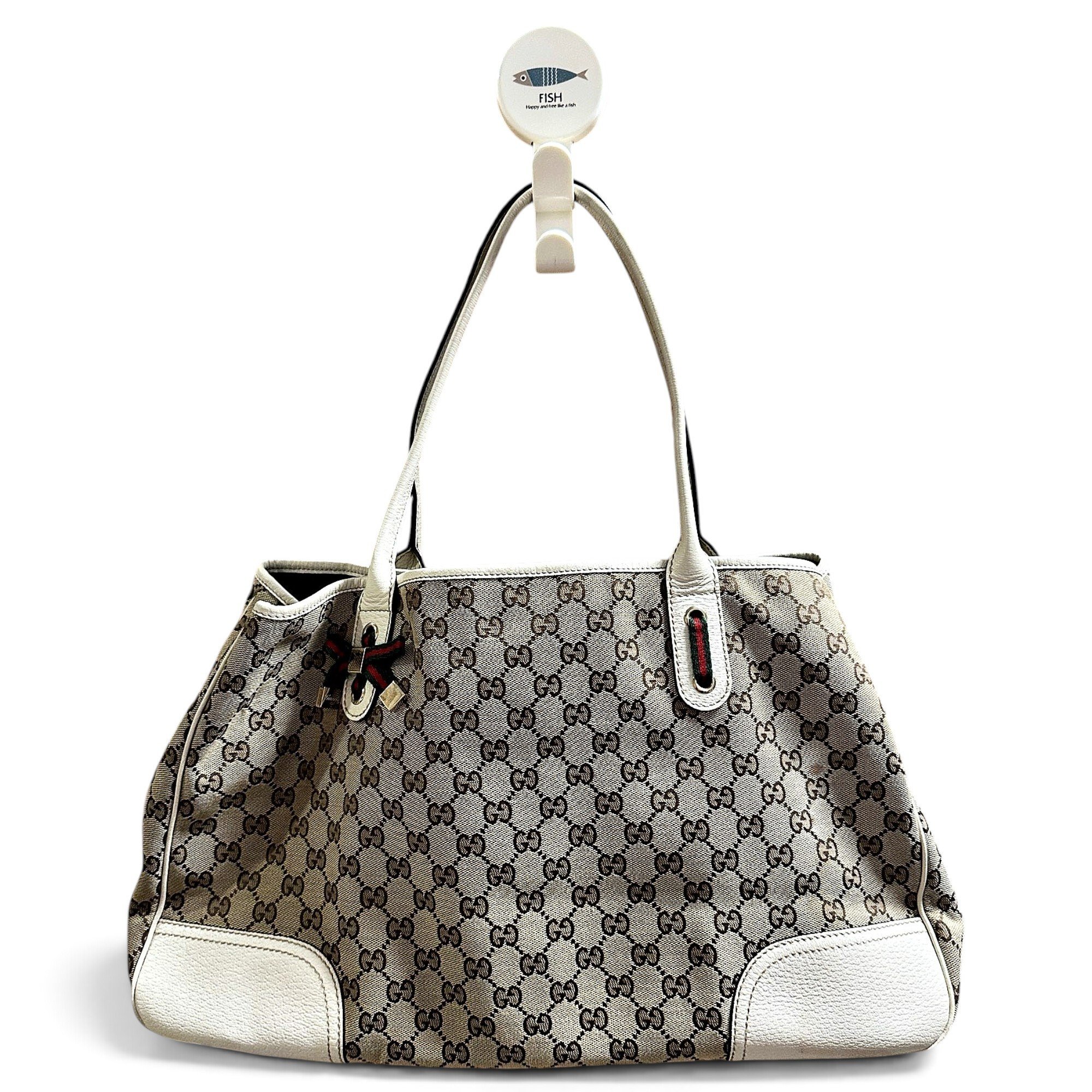 Leather tote
