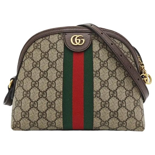 Ophidia leather crossbody bag