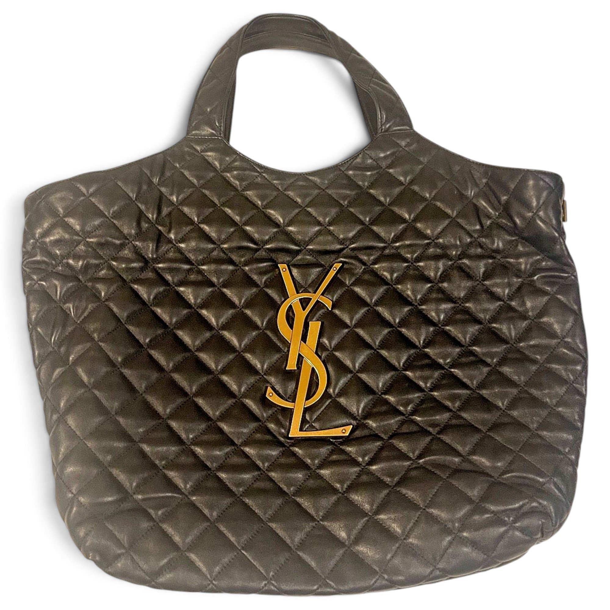 Saint Laurent Icare leather tote