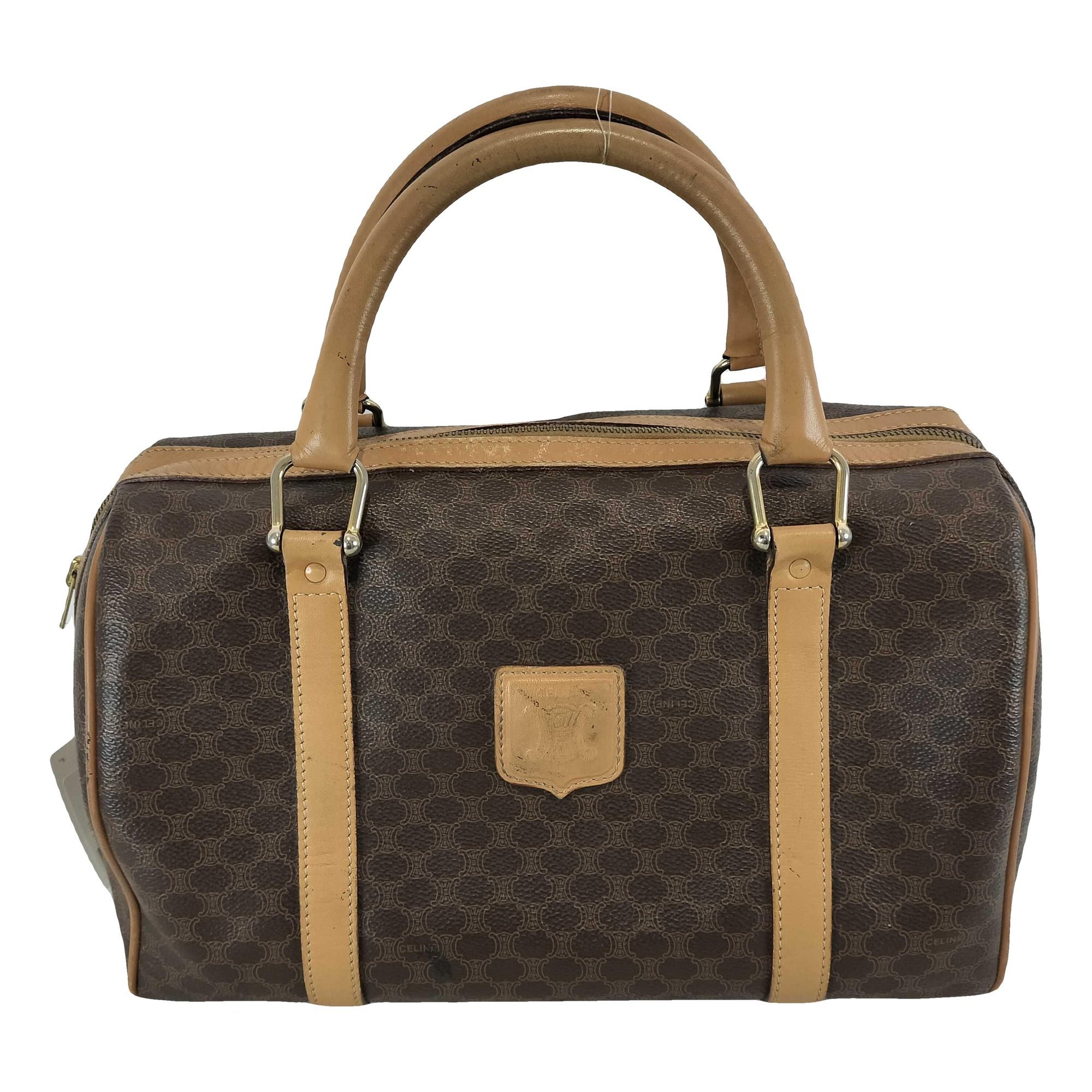 Vinyl handbag
