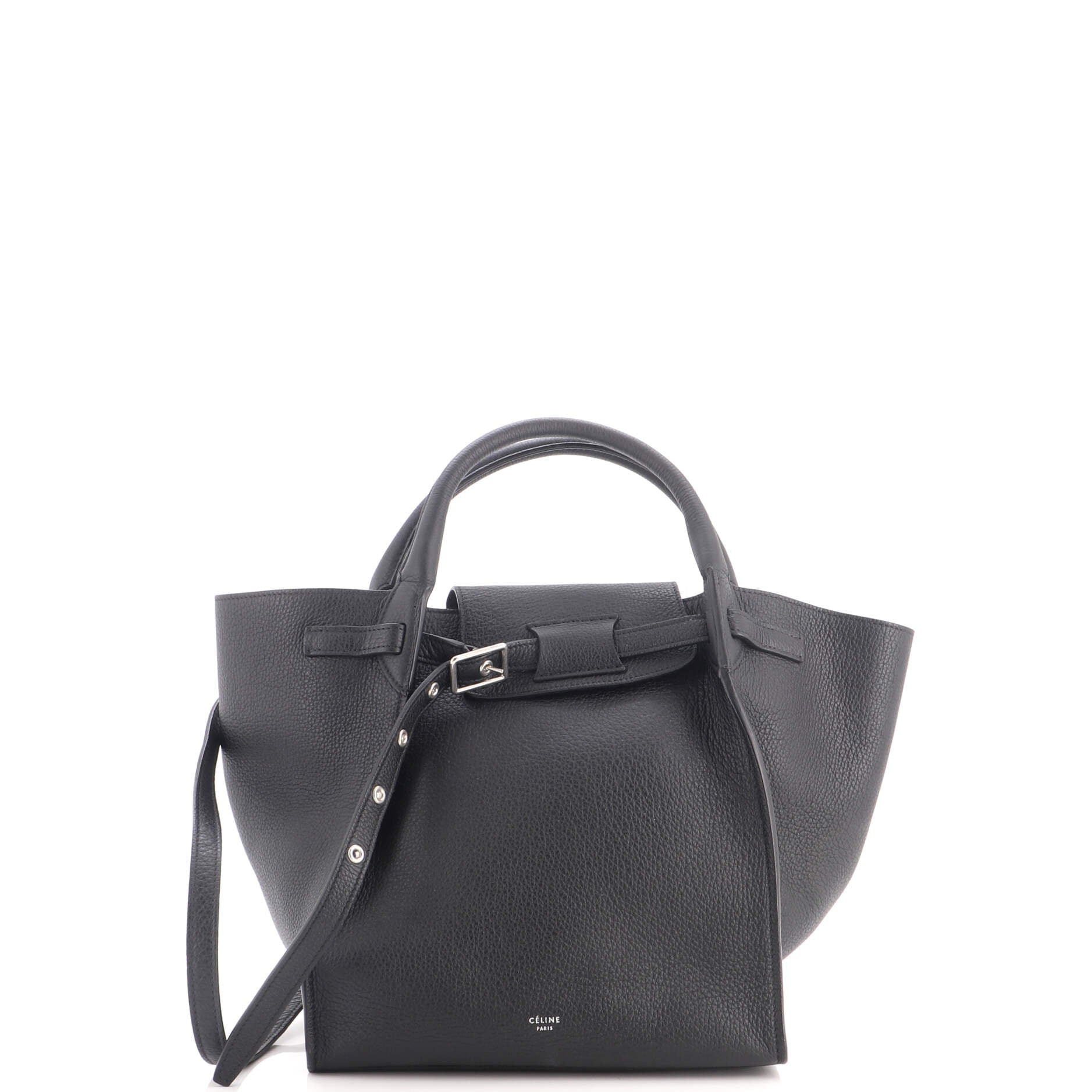 Big Bag Grained Calfskin Small