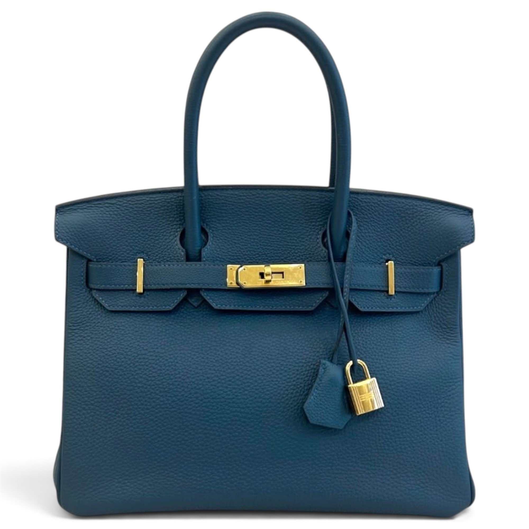 Birkin 30 leather handbag