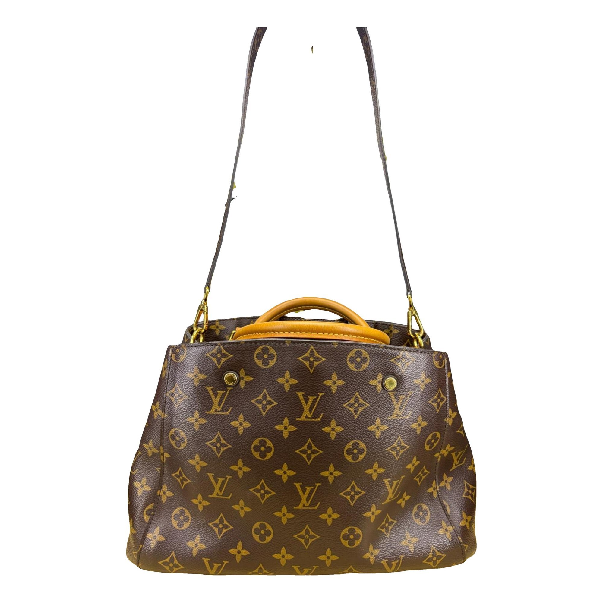 Louis Vuitton Montaigne leather handbag