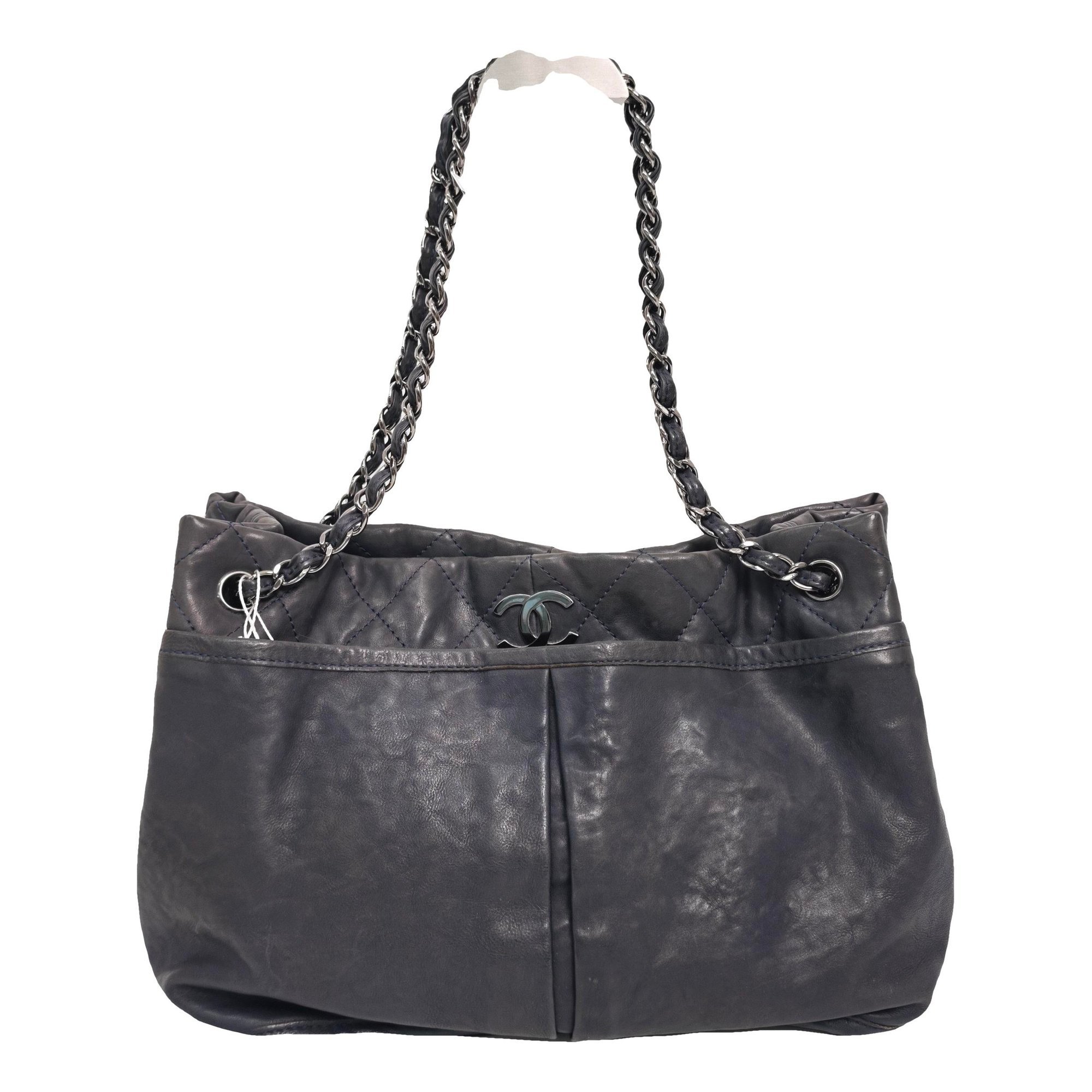Leather tote