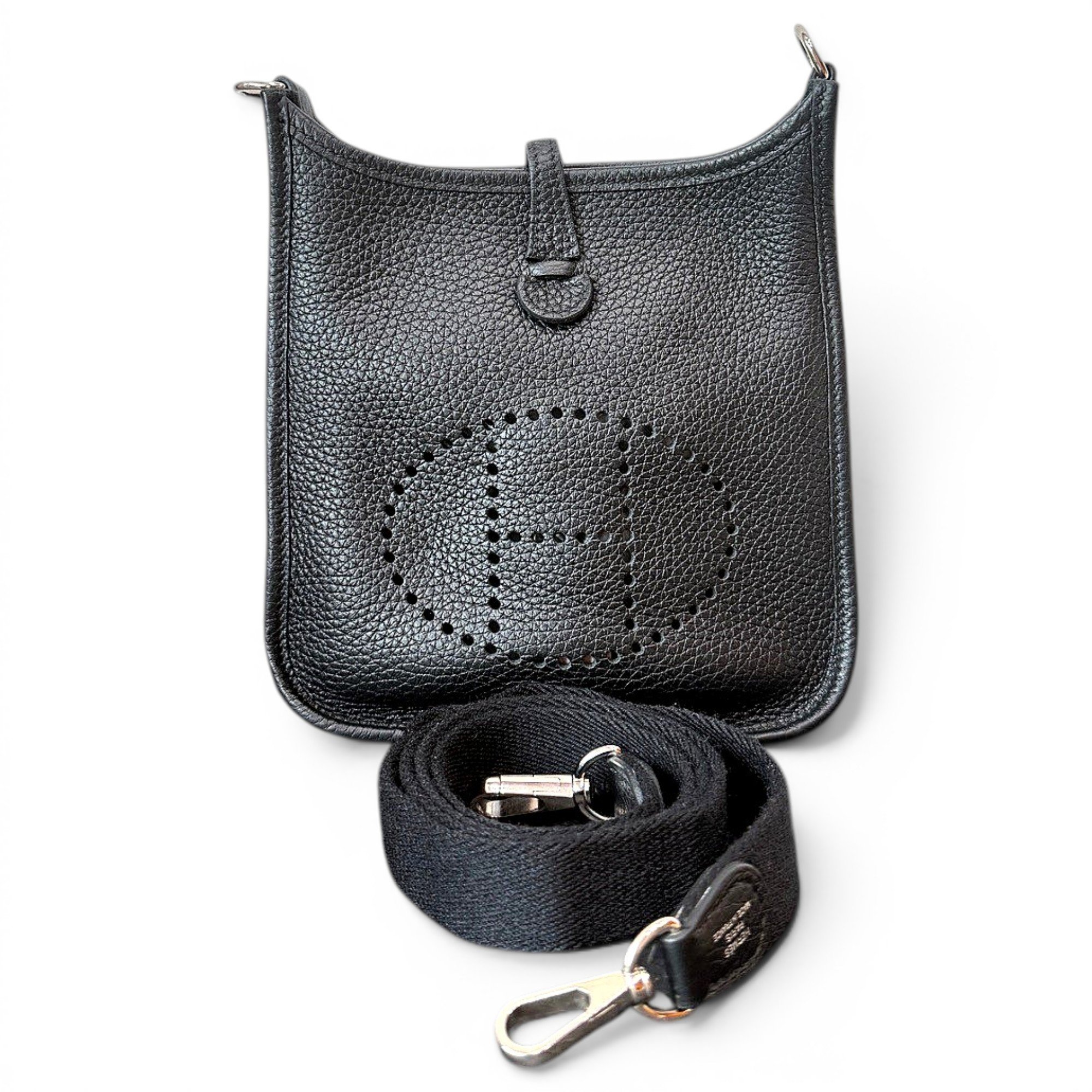 Mini Evelyne leather handbag
