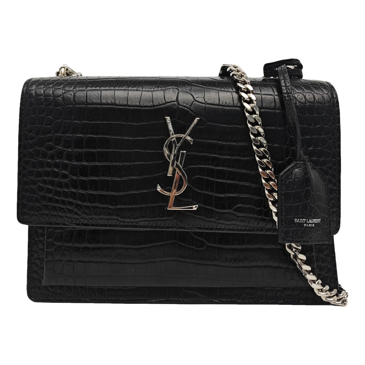 Sunset leather handbag