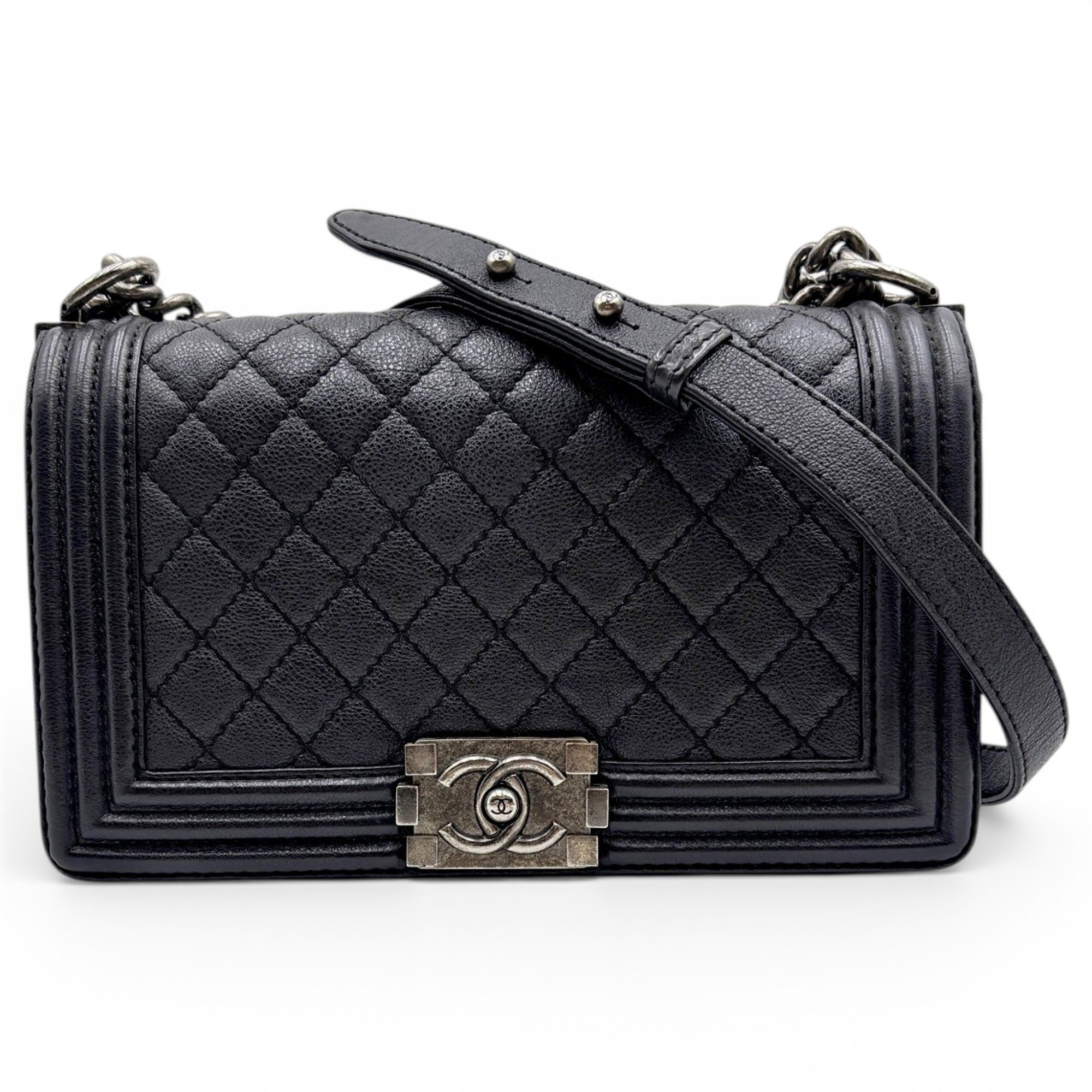 Boy leather handbag